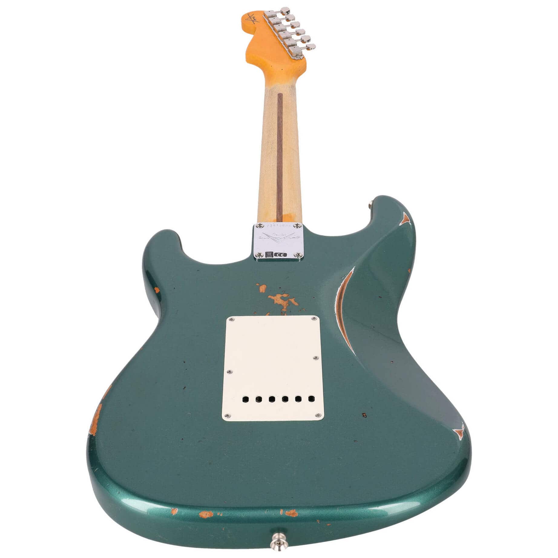 Fender Custom Shop 1963 Stratocaster Relic Aged Sherwood Green Metallic #1 4