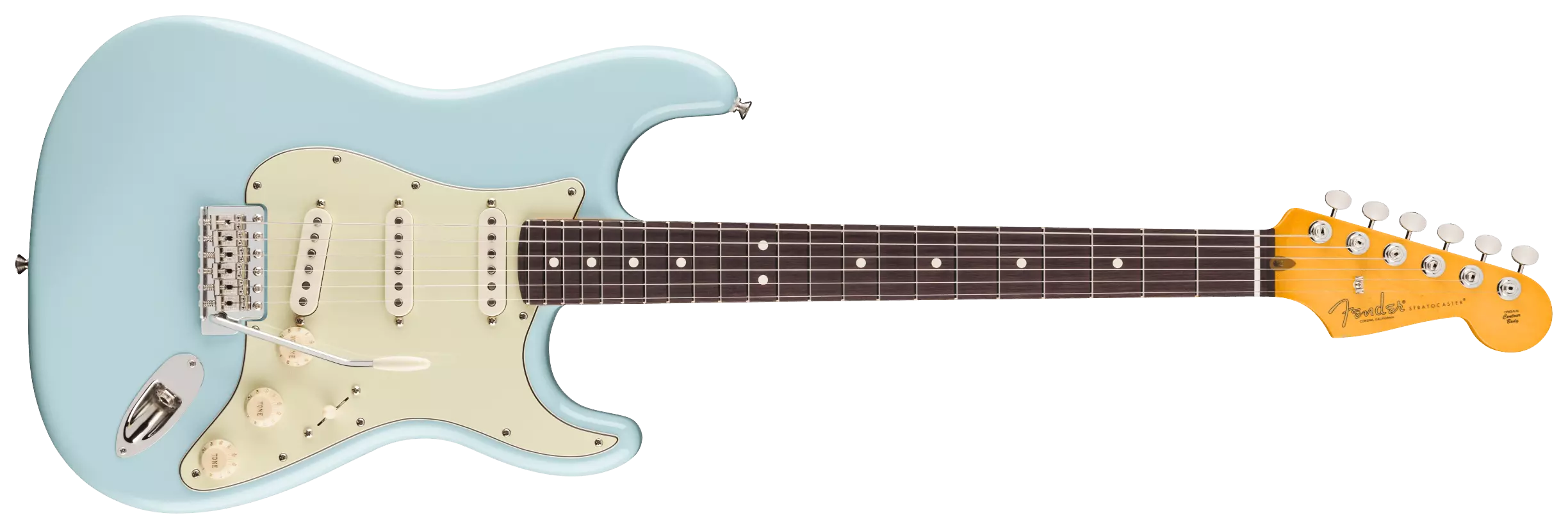 Fender LTD Pro Classic Silent Stratocaster RW RW Daphne Blue 1