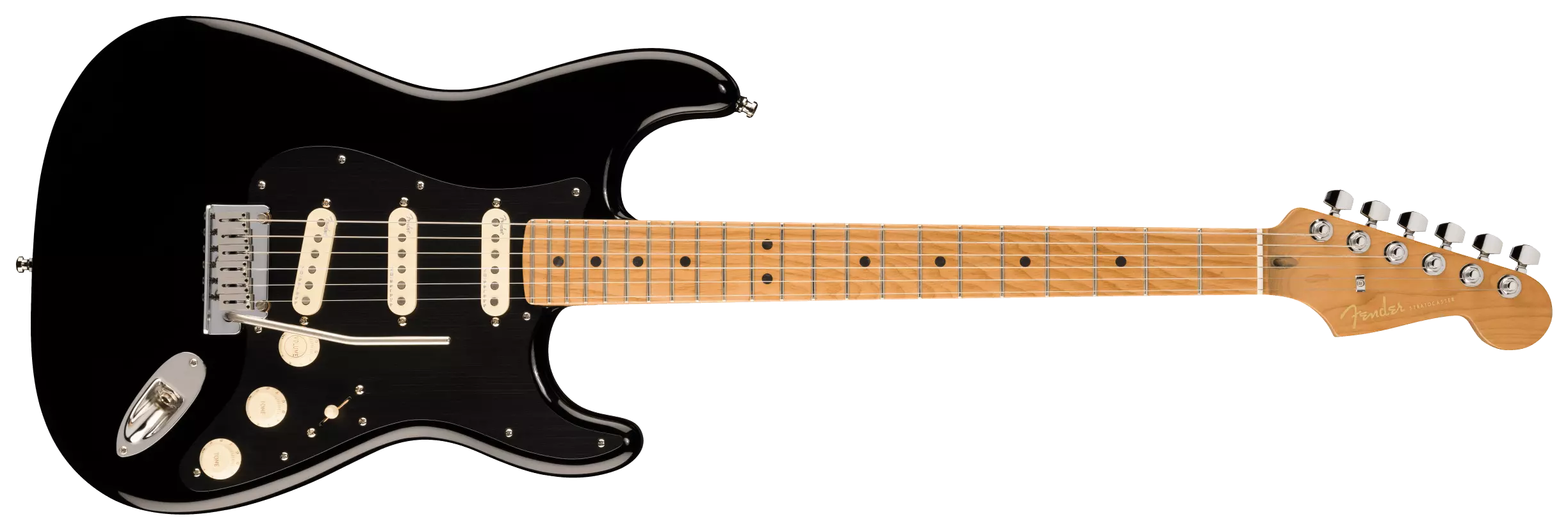 Fender LTD American Ultra II Stratocaster MN BLK 2