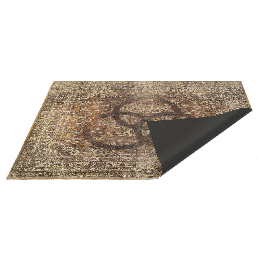 DRUMnBASE 185 x 160 cm Vintage Beige Bonzo Drum Mat