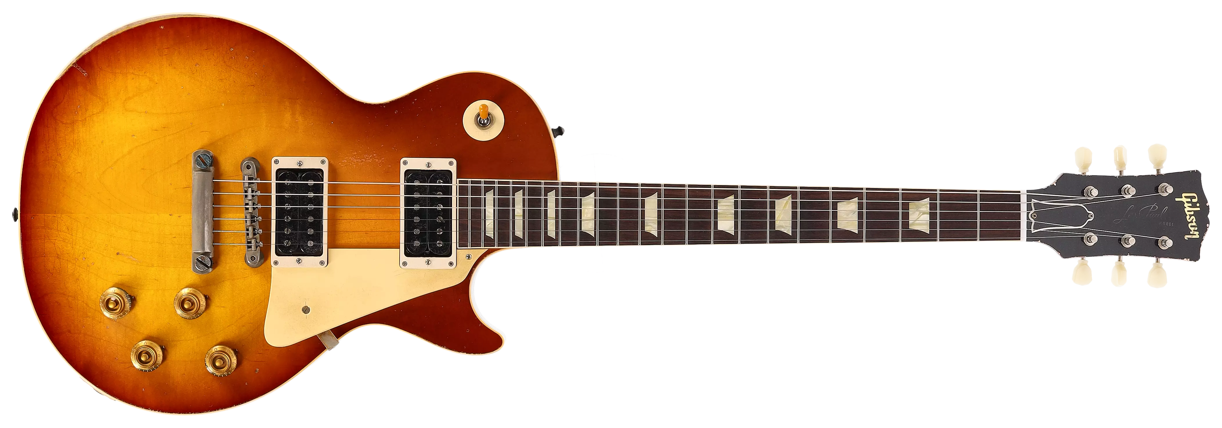 Gibson 1958 Les Paul Standard Reissue Figured Top BOTB Page 153 Murphy Lab #2 1