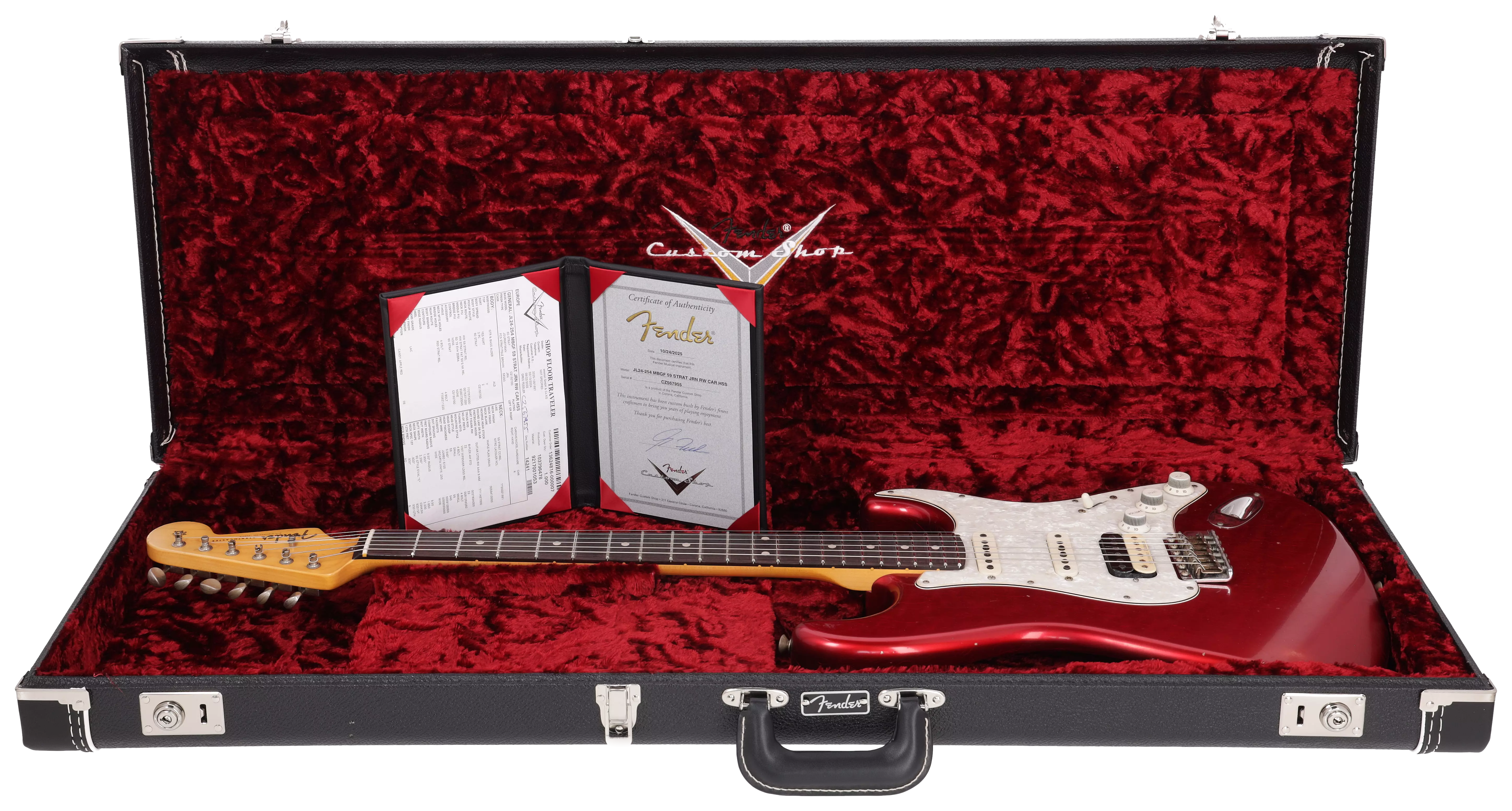 Fender Custom Shop 1959 Stratocaster JRN RW HSS RSD CAR MBAH Masterbuilt Andy Hicks #3 17