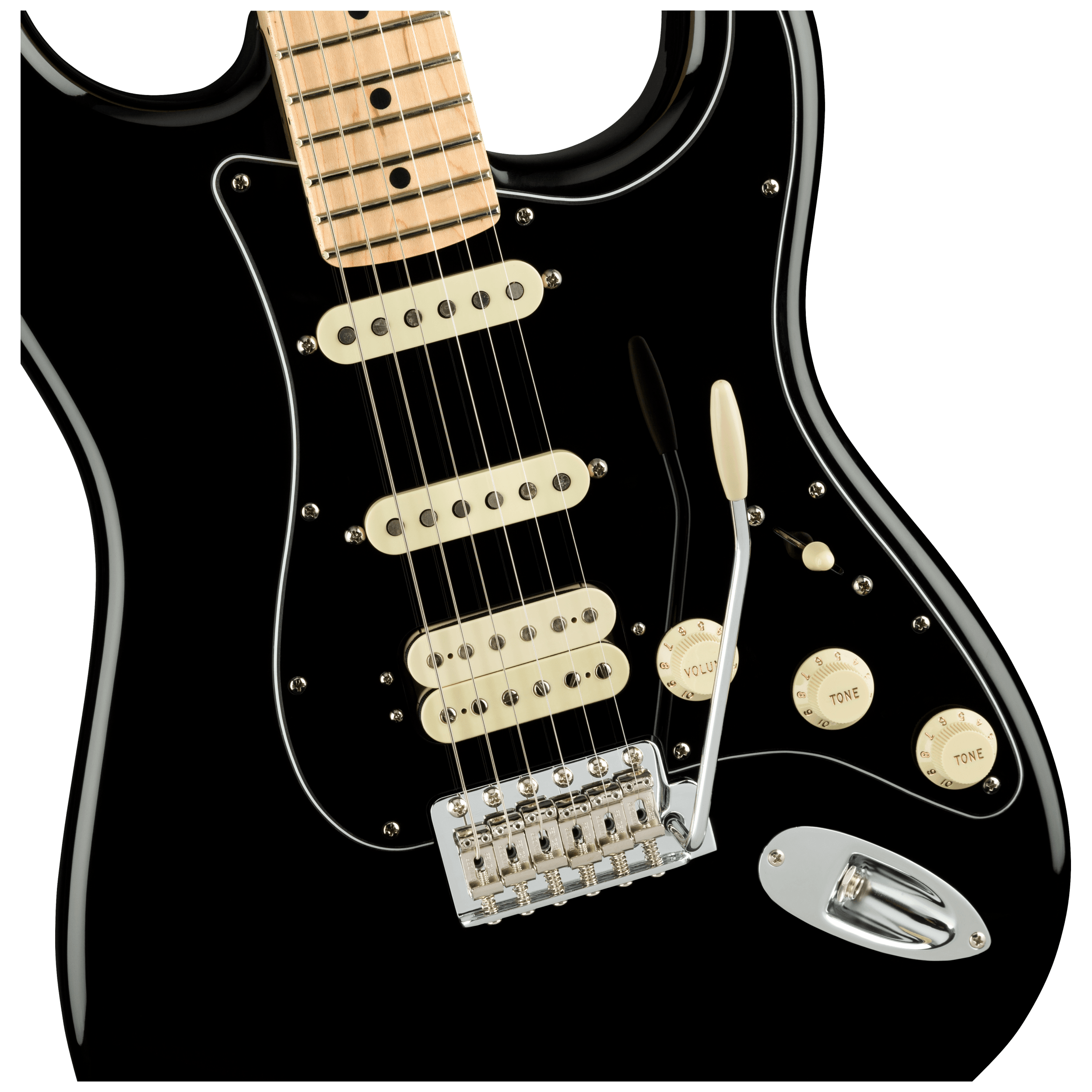 Fender American Performer Stratocaster HSS MN BK 5