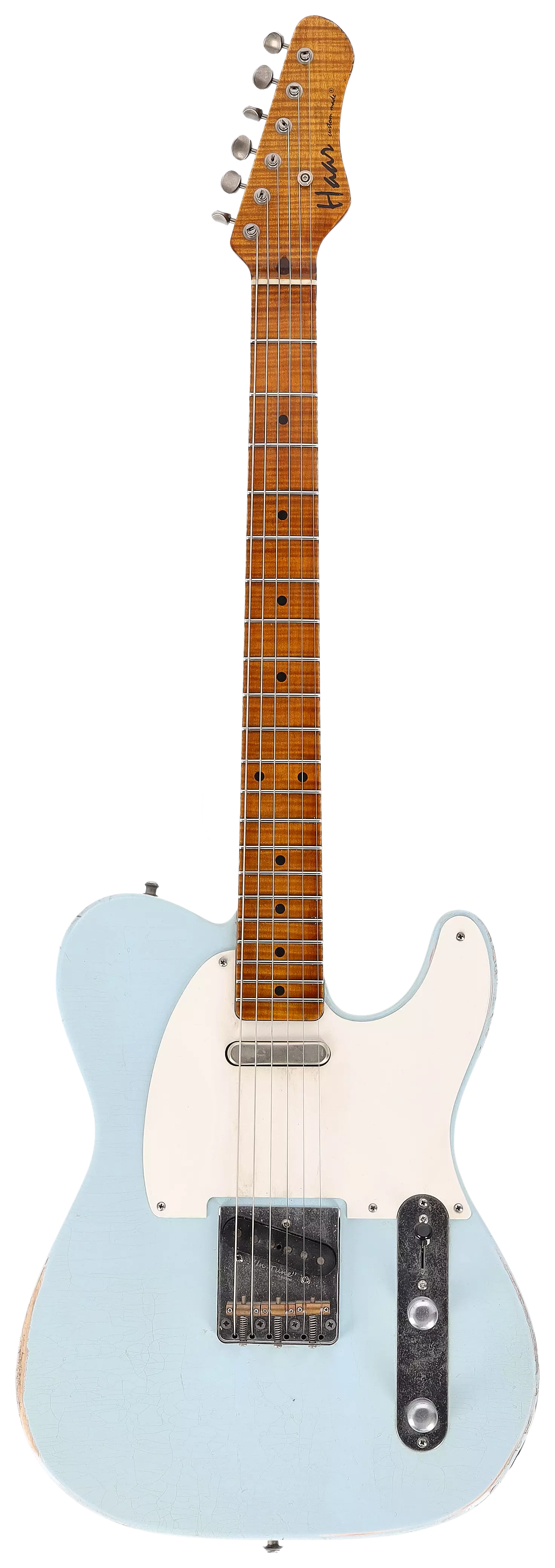 Haar Traditional T Aged MN Sonic Blue Swamp Ash#2