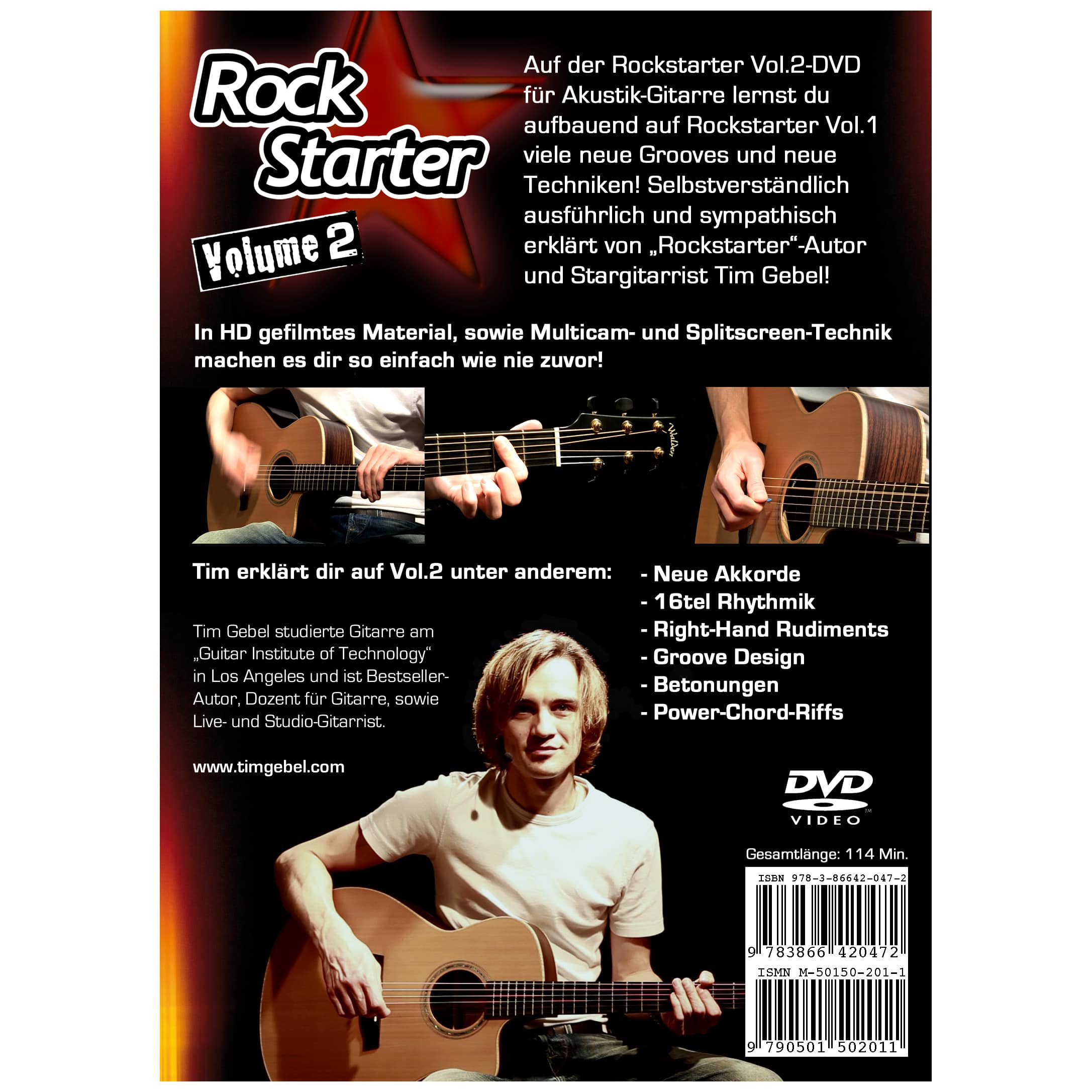 Artist Ahead Rockstarter Vol. 2 - Akustikgitarre - Tim Gebel 1