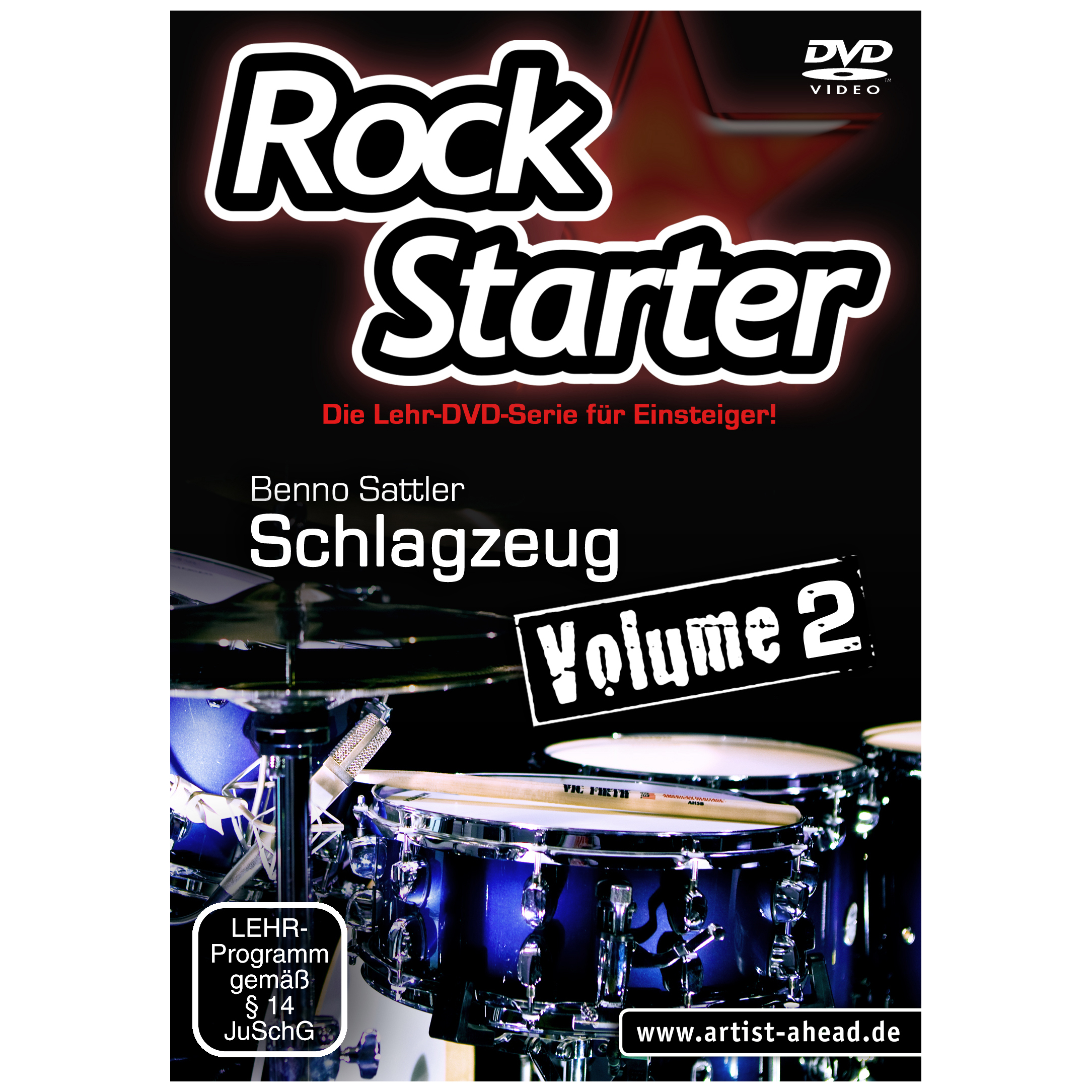 Artist Ahead Rockstarter Vol. 2 - Schlagzeug - Benno Sattler