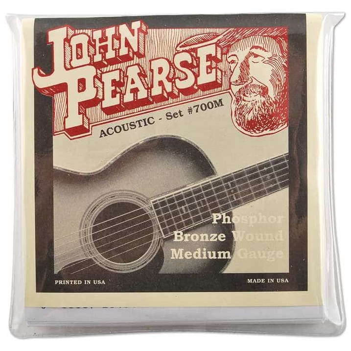 John Pearse - John Pearse 700M Phosphor Bronze - Medium 013-056