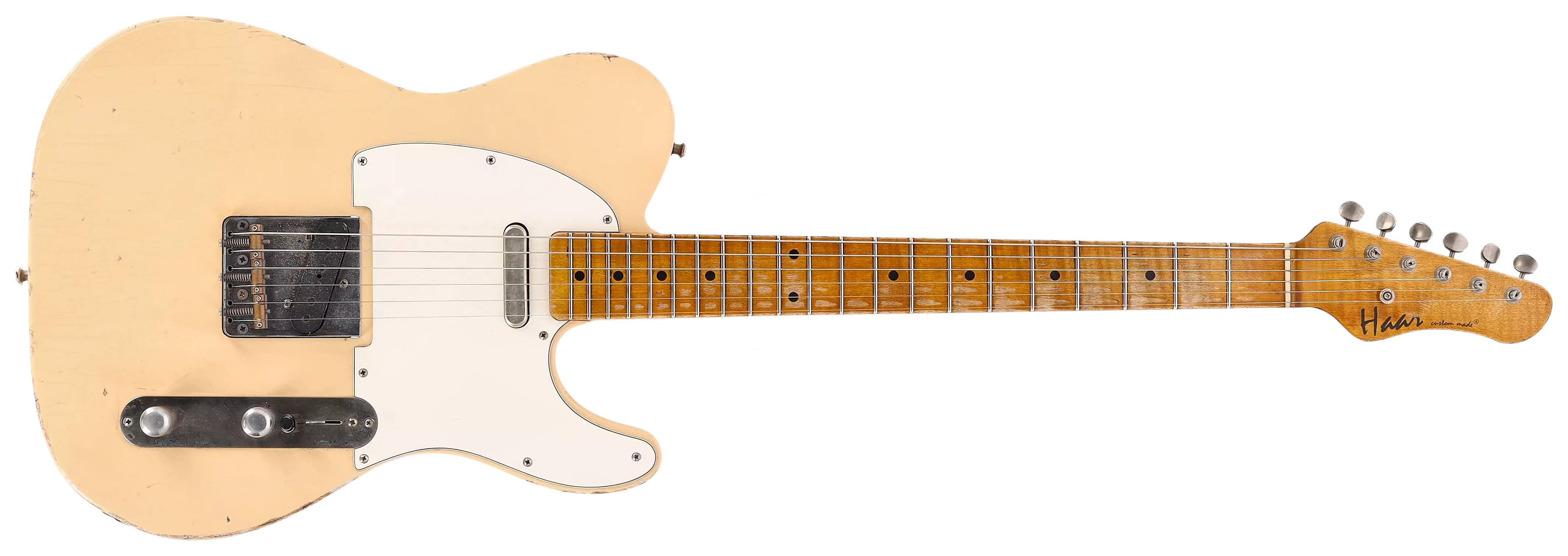 Haar Traditional T Swamp Ash Aged Vintage White #5 1