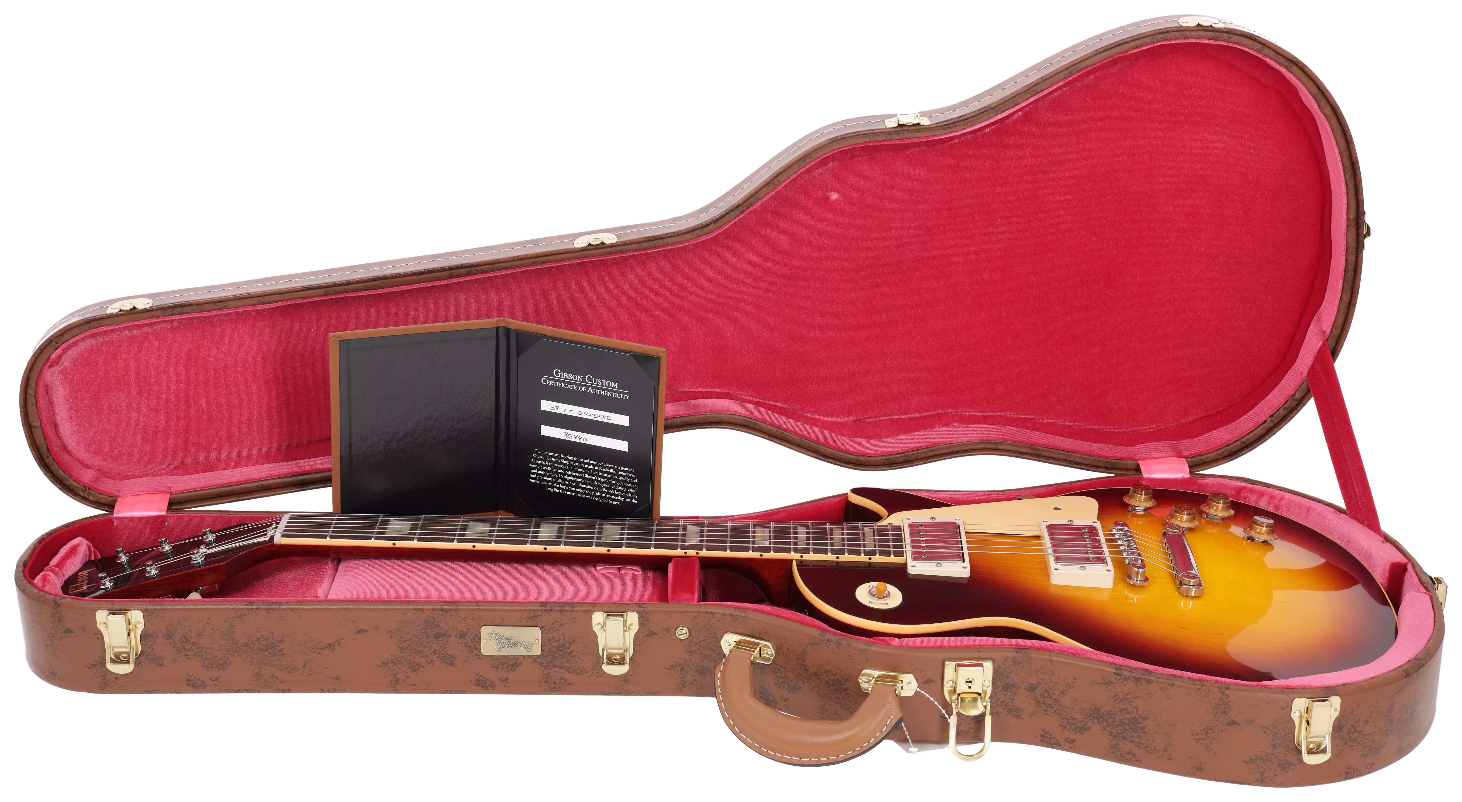 Gibson 1958 Les Paul Standard Reissue VOS Bourbon Burst # 17