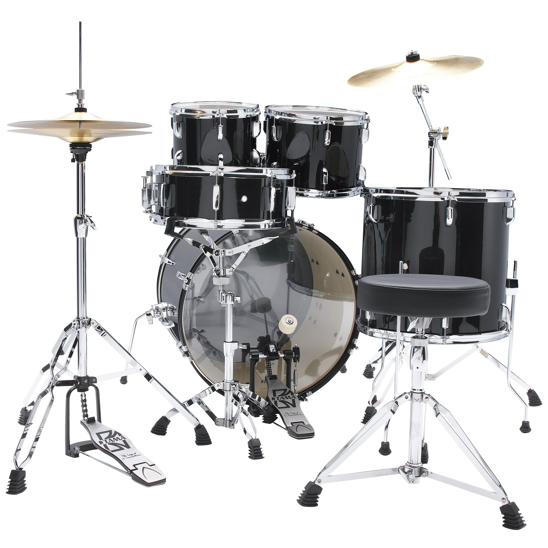 Tama ST50H5-BNS - Stagestar 5-tlg. Drumset m. 20" BD - Black Night Sparkle 5