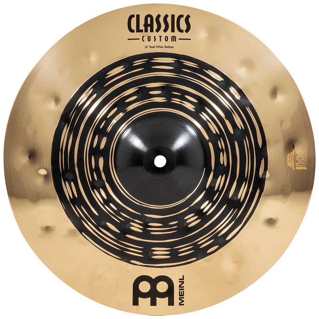 Meinl Cymbals - Meinl Cymbals CC14DUH - 14 Classics Custom Dual Hi-Hat - 2