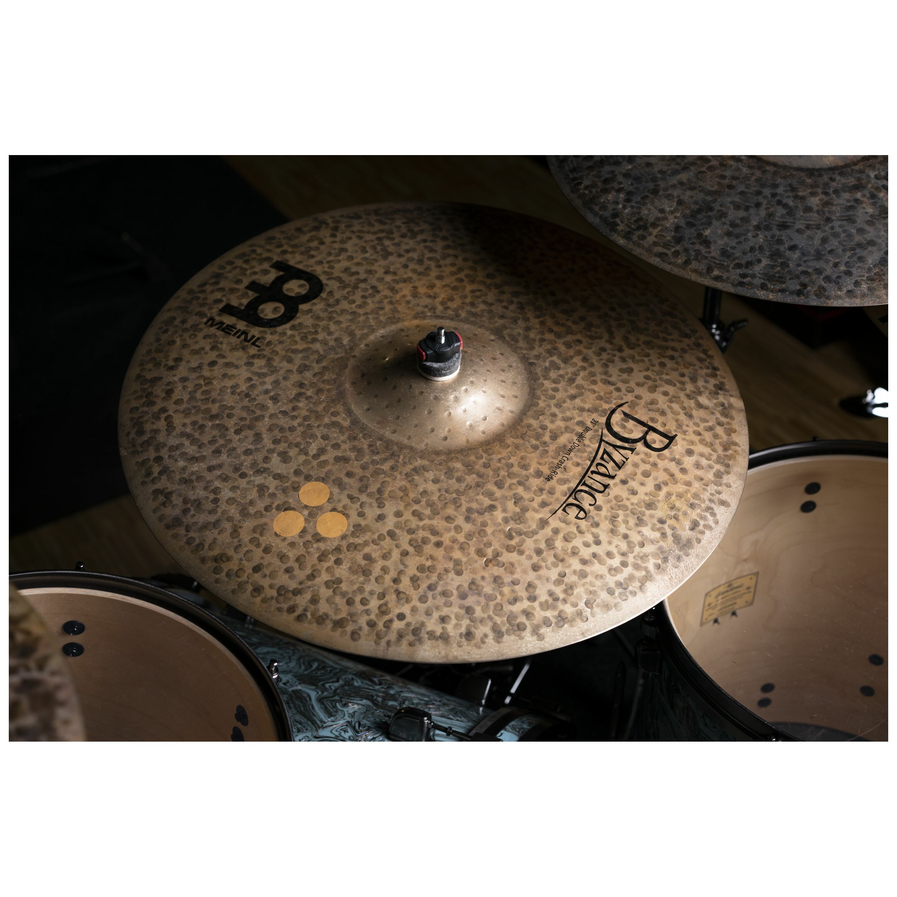 Meinl Cymbals B21DDCR - Byzance Dark Double Down Crash-Ride 8