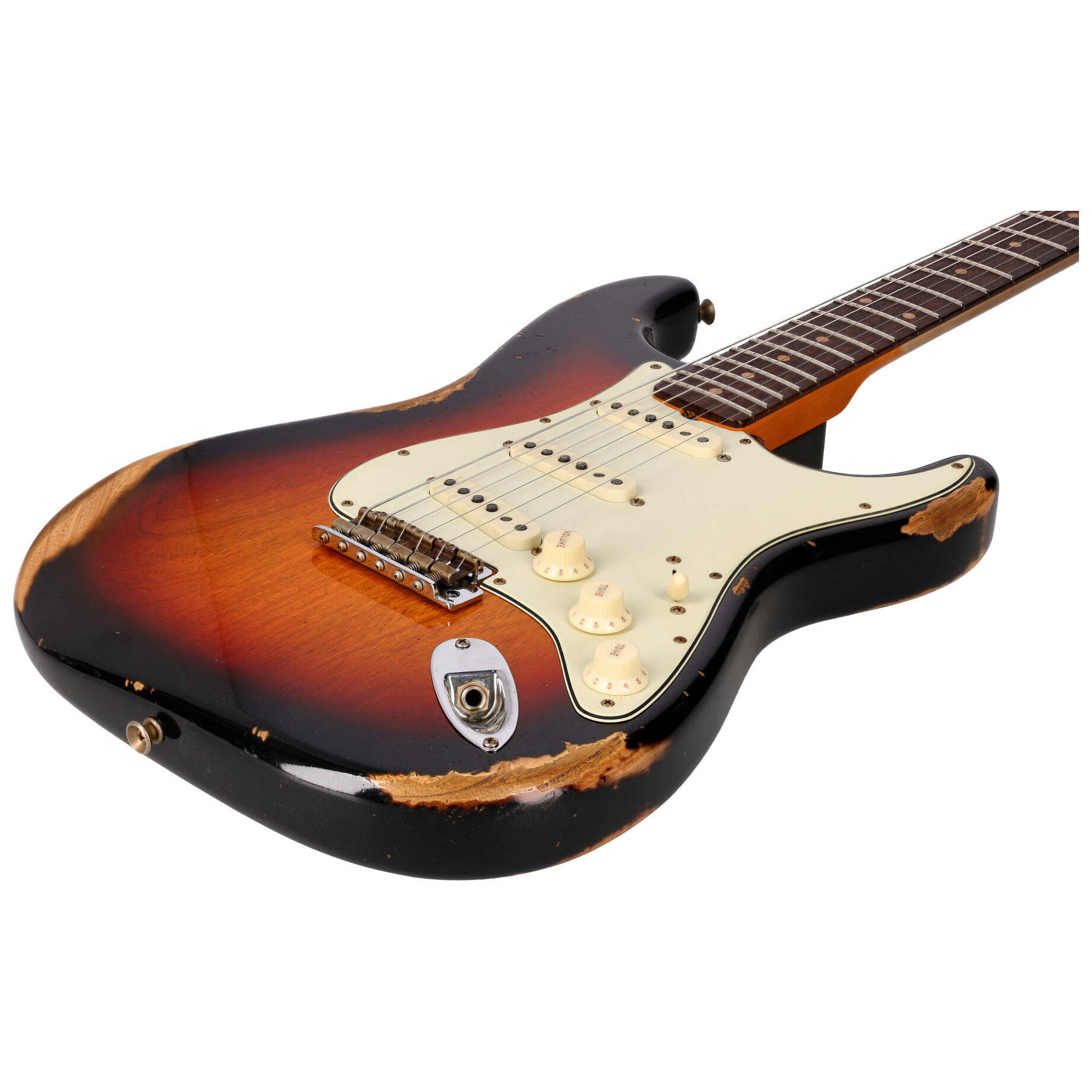 Fender LTD Custom Shop Roasted 62 Stratocaster Heavy Relic Faded Aged 3-Color Sunburst #1 12