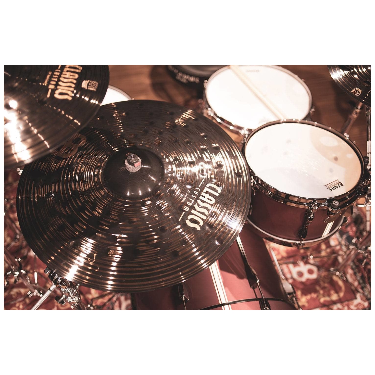 Meinl Cymbals - Meinl Cymbals CC22DAR - 22 Classics Custom Dark Ride - 6
