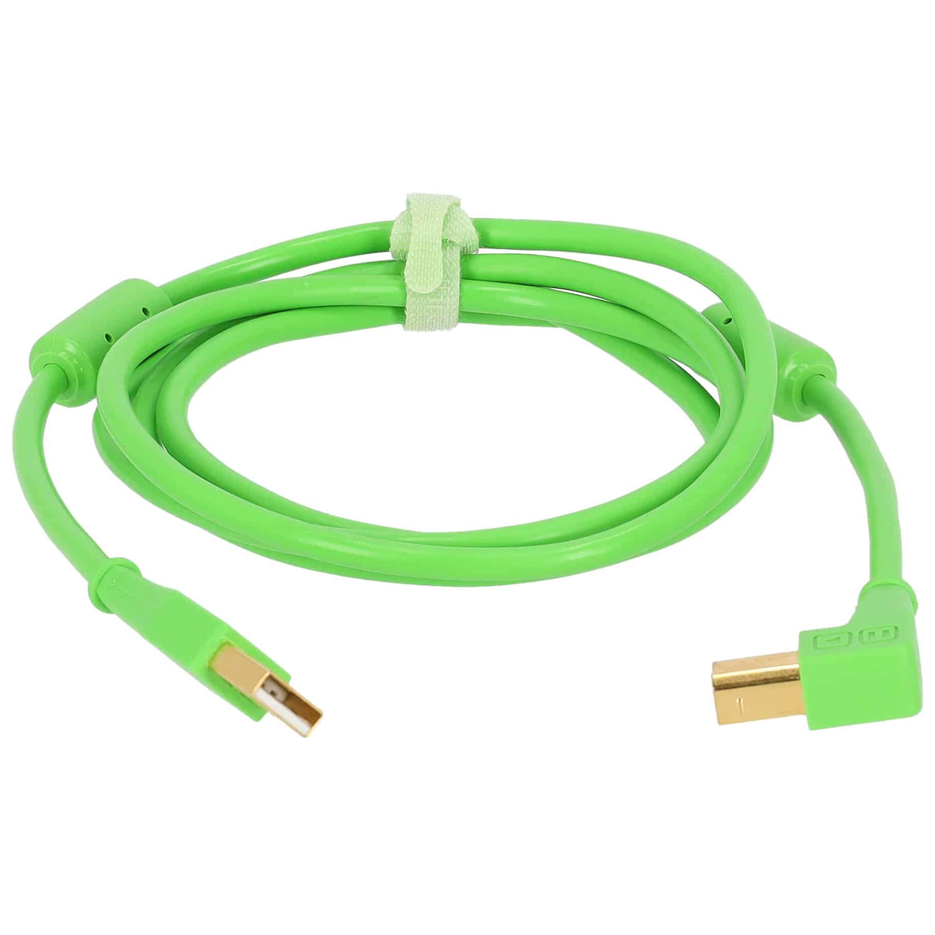DJ TechTools Chroma Cable Angled Green