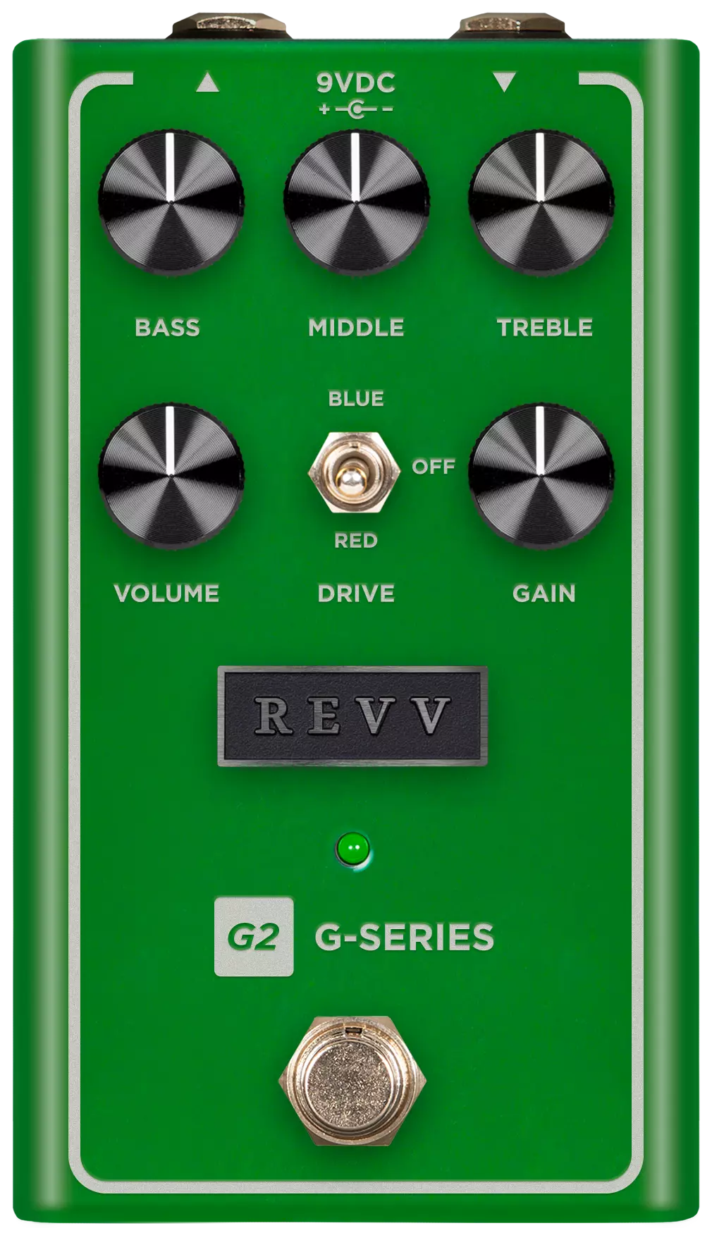 Revv Amplification G2 V2 Green Channel Overdrive Pedal