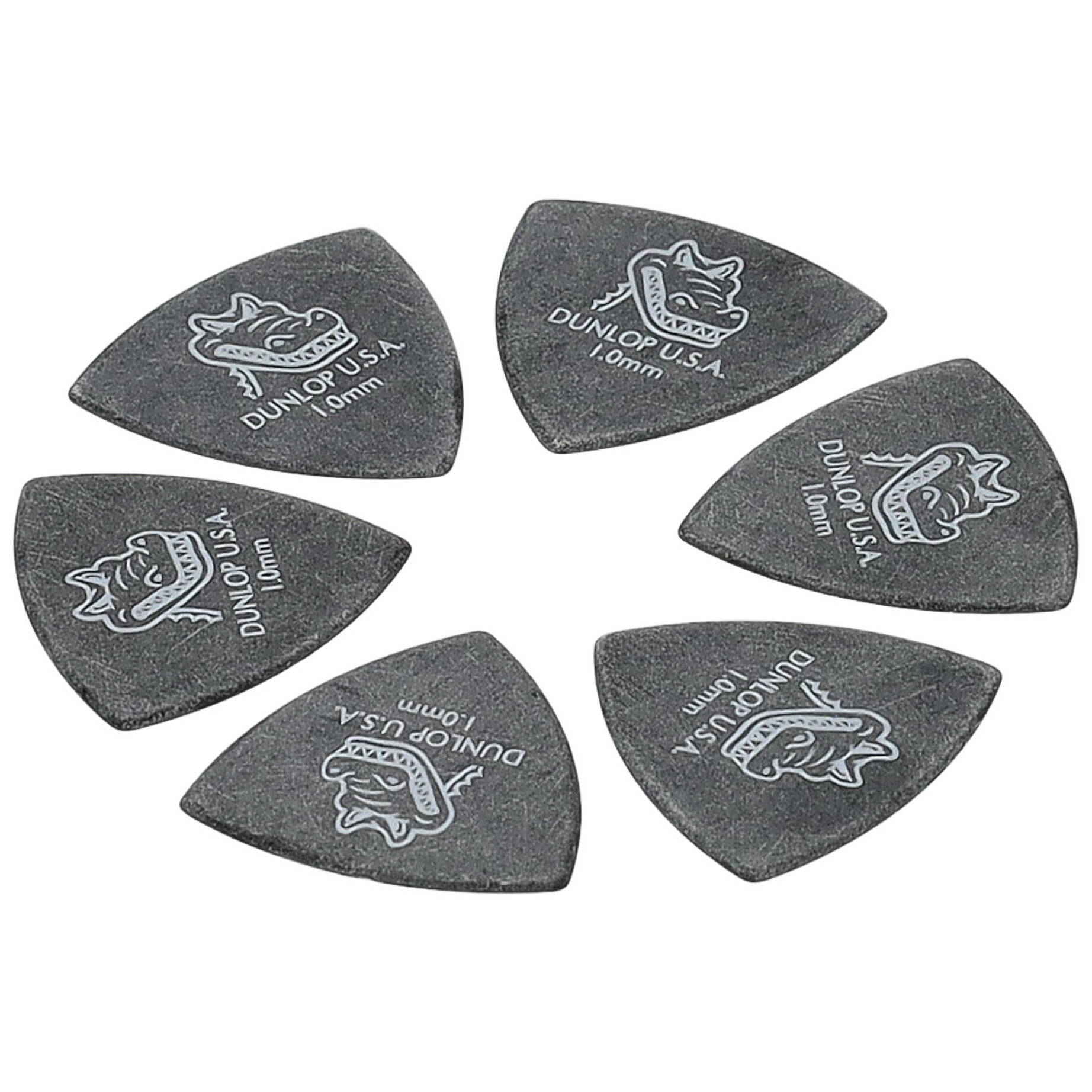 Dunlop Gator Grip Small Triangle Picks Player Pack 1.00 mm