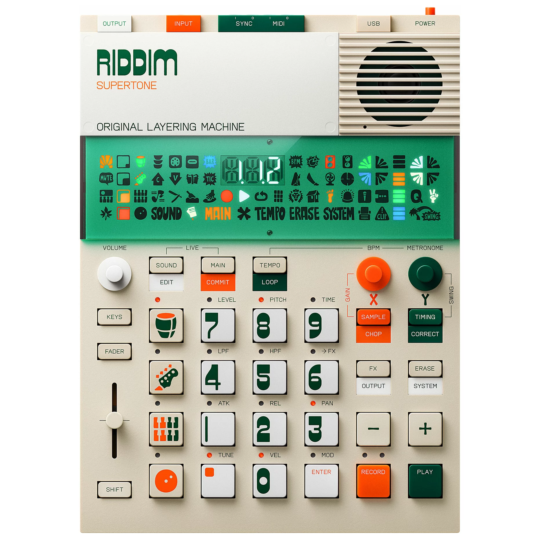 Teenage Engineering EP-40 Riddim Supertone