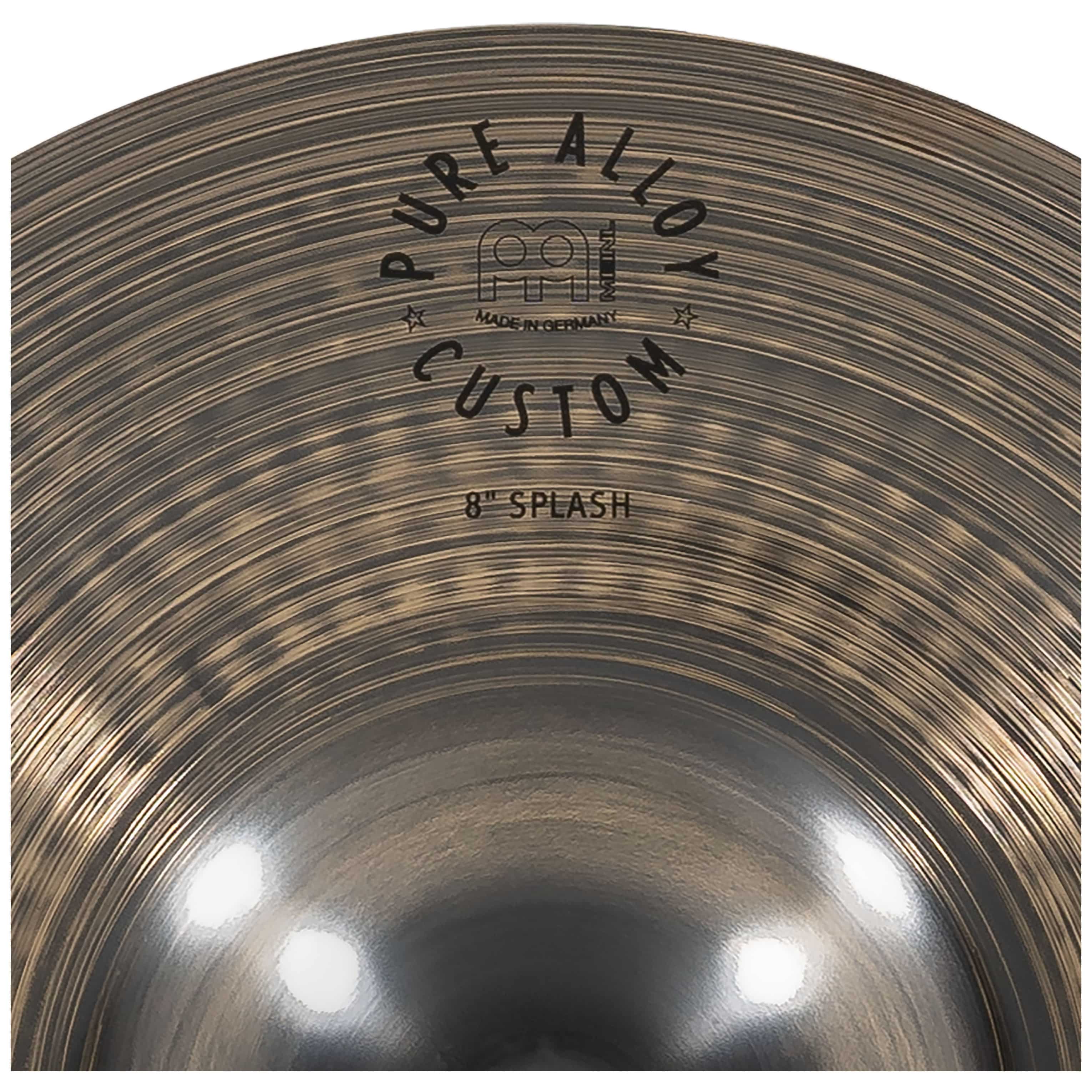 Meinl Cymbals PAC8S - 8" Pure Alloy Custom Splash 3