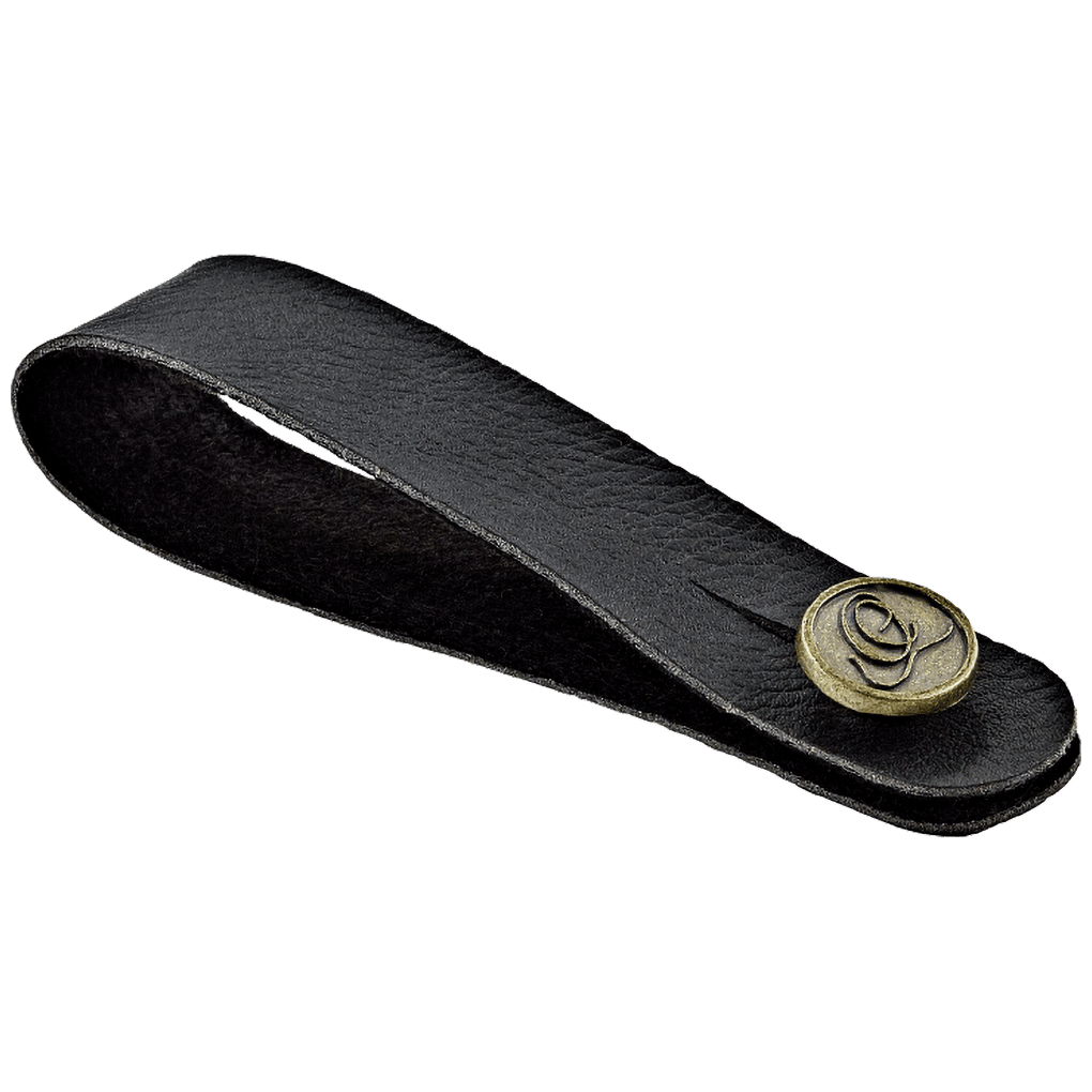 Ortega - Ortega CONNECT-BK Vegan Guitar Strap-Connector