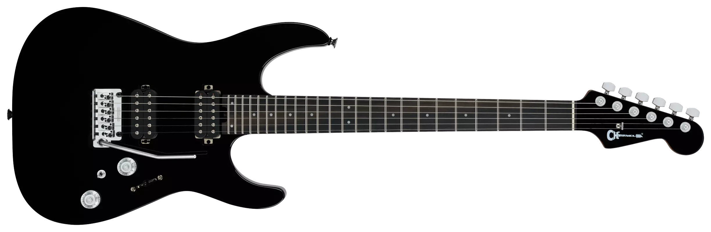 Charvel Pro Mod Plus DK24 HH 2PT EB EB Raven Black 1