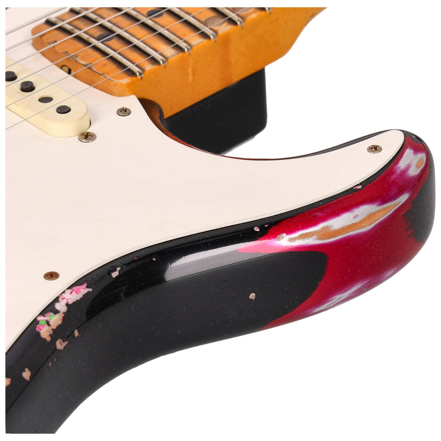 Fender LTD Custom Shop Mischief Maker Heavy Relic Aged Black over Pink Paisley 12