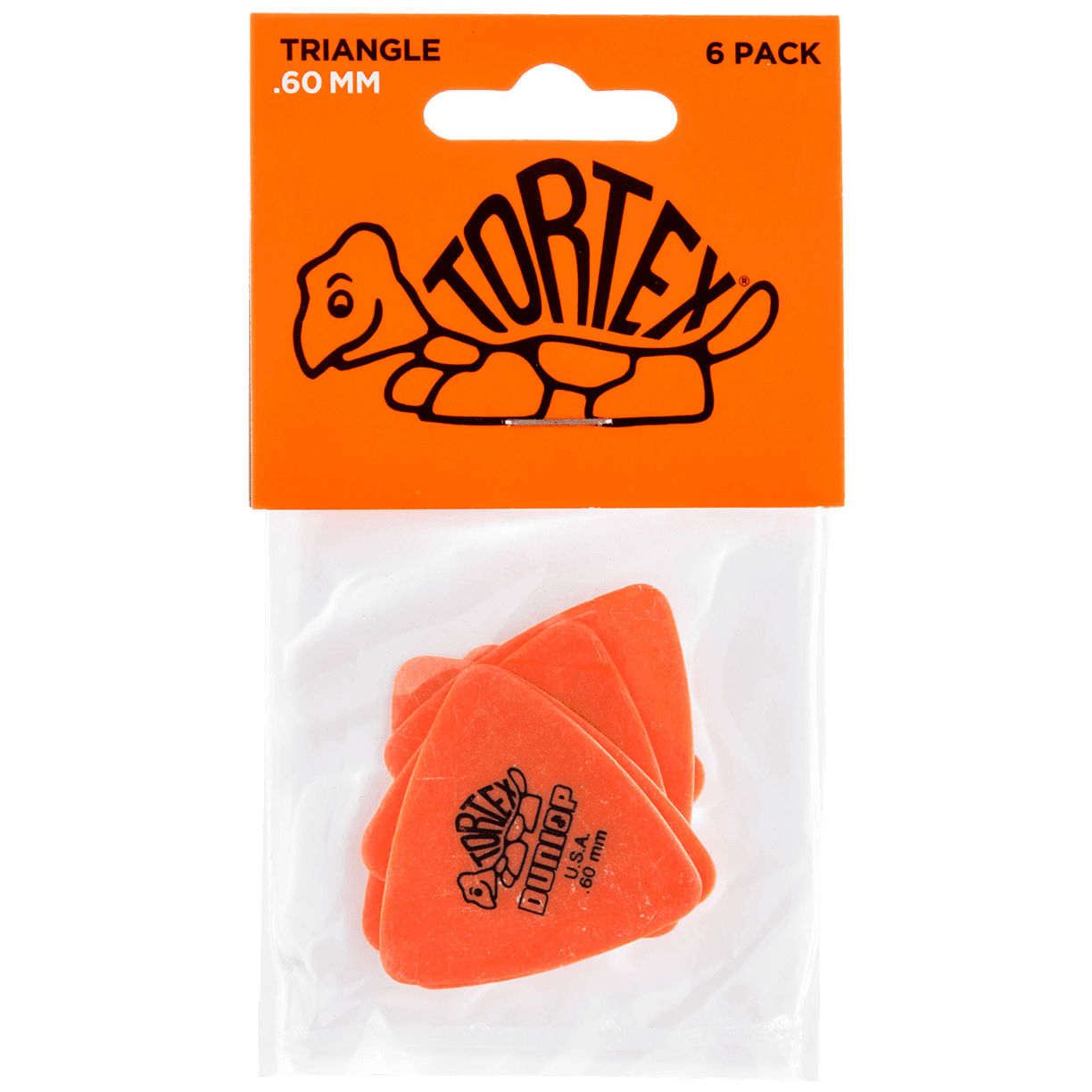 Dunlop Tortex Triangle 0.60 Player's Pack 6 Stück