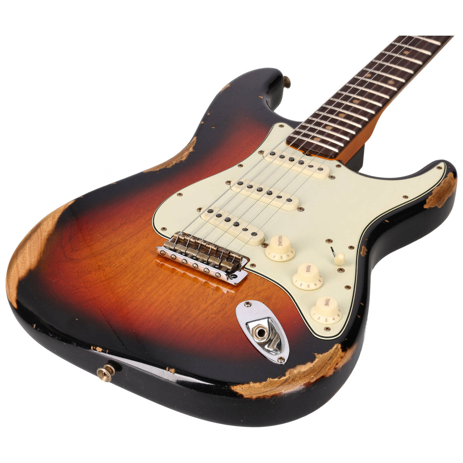 Fender LTD Custom Shop Roasted 62 Stratocaster Heavy Relic Faded Aged 3-Color Sunburst #1 7