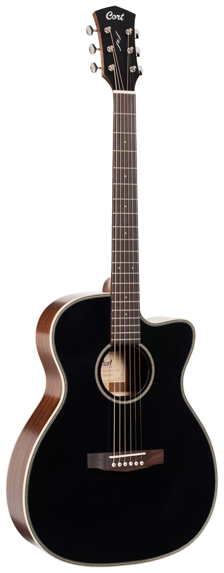 Cort Essence OC4 Blacktop 3