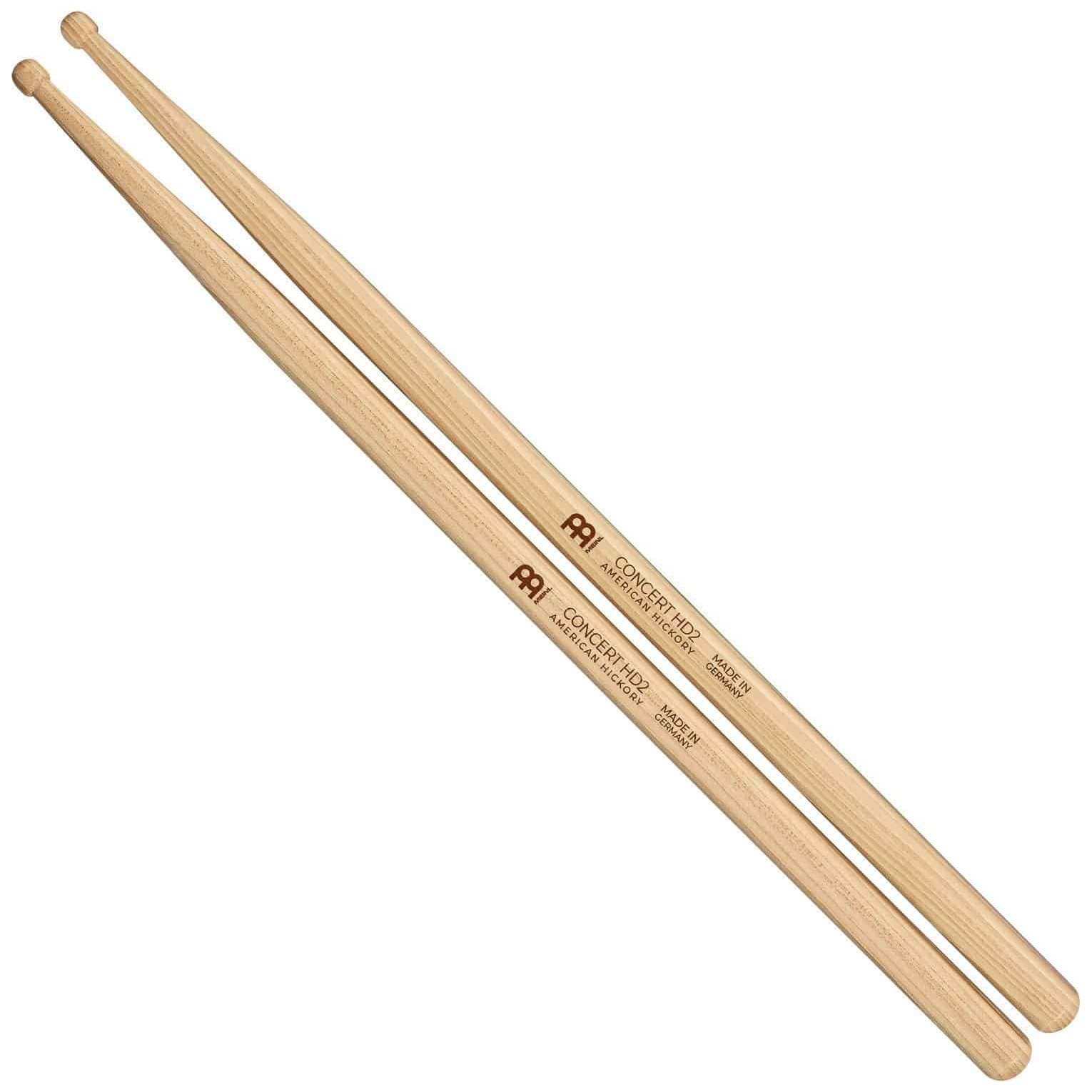 Meinl Stick & Brush SB130 - Concert HD2 Drumstick American Hickory 