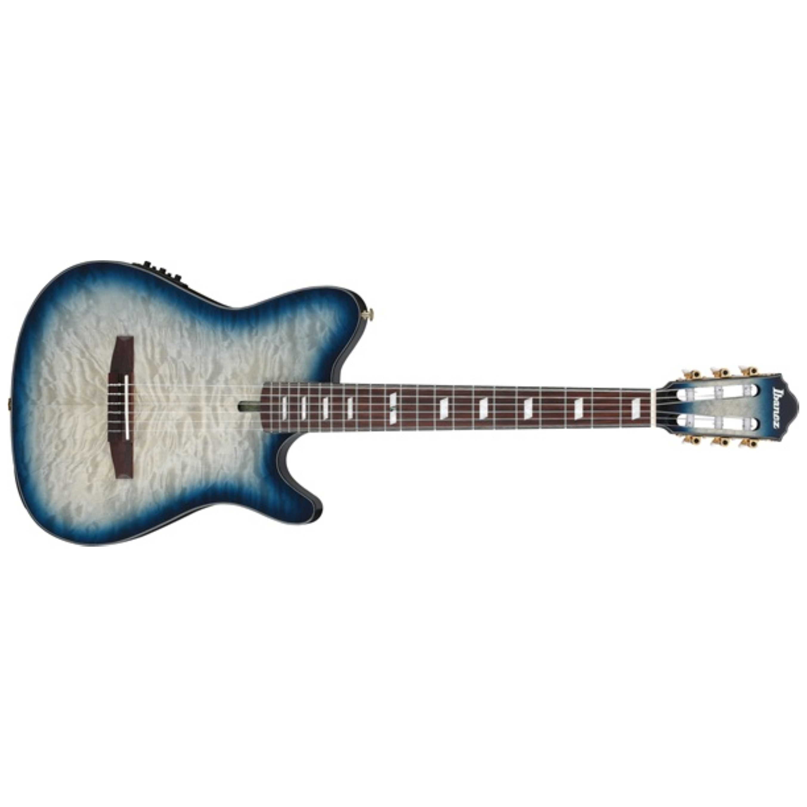 Ibanez FRH20QMN-CTL Cosmic Blue Starburst Low Gloss 1