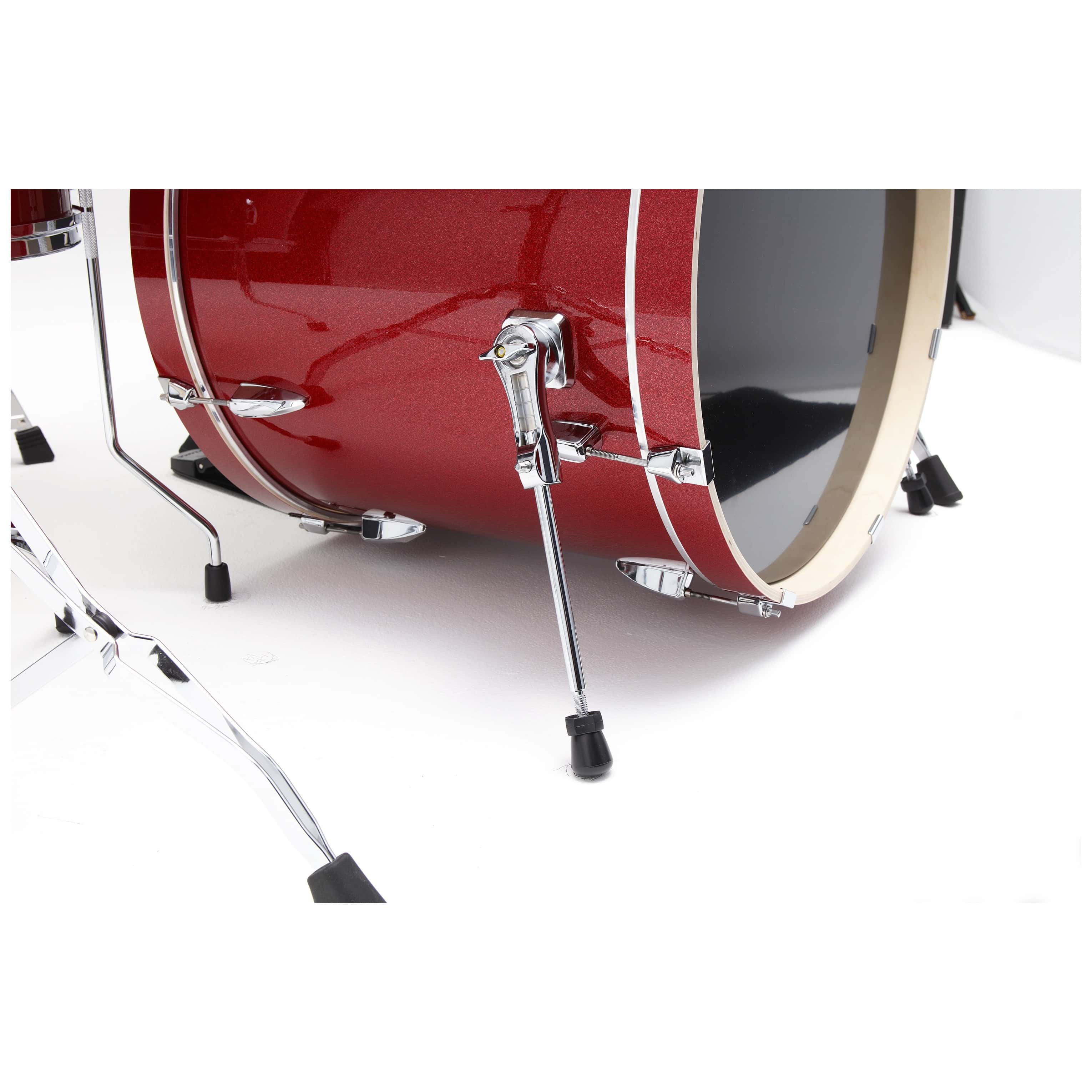 Tama IP52H6W-BRM Imperialstar Drumset 5 teilig - Burnt Red Mist/Chrom HW + MEINL Cymbals HCS Bronze 3