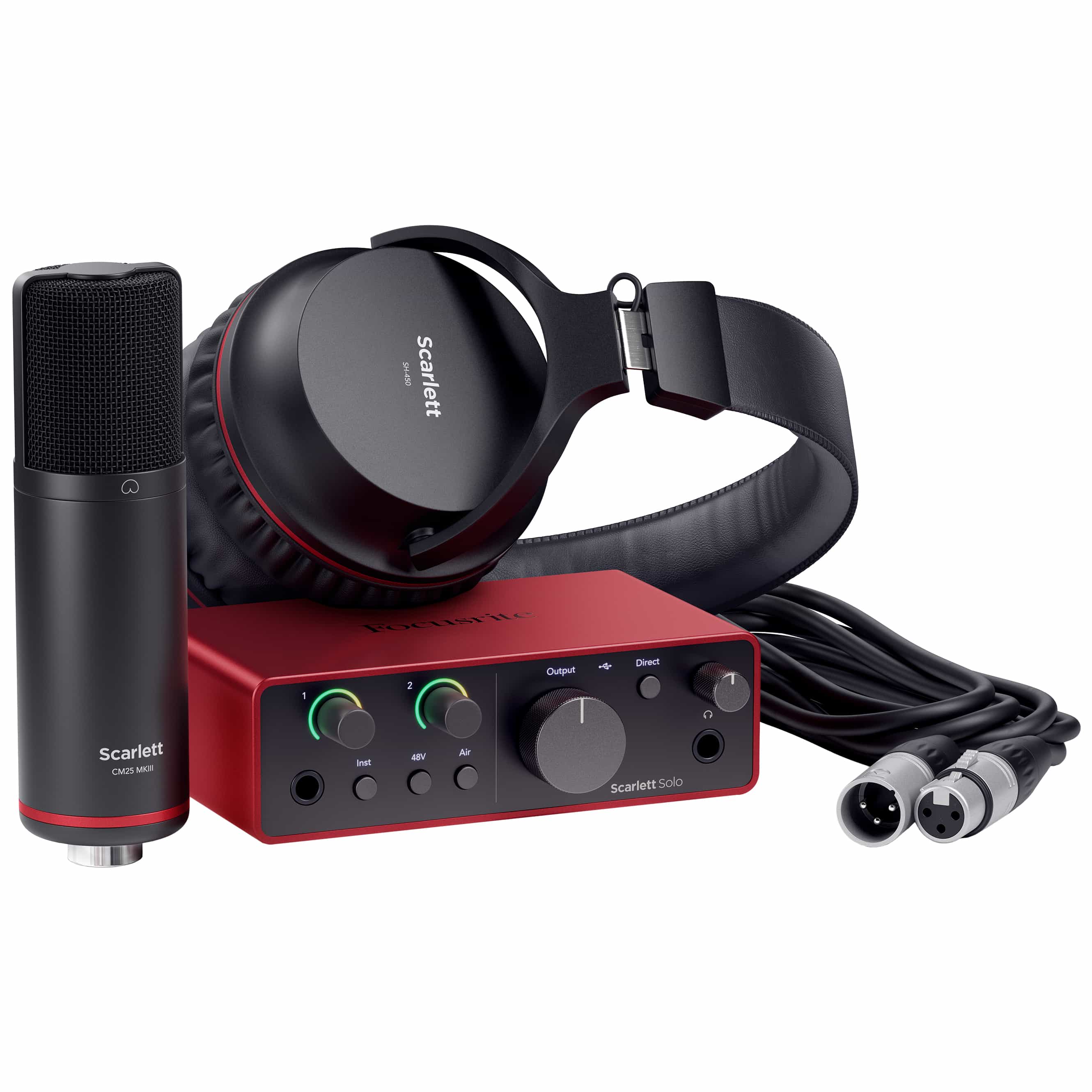 Focusrite Scarlett Solo Studio 4th Gen 1