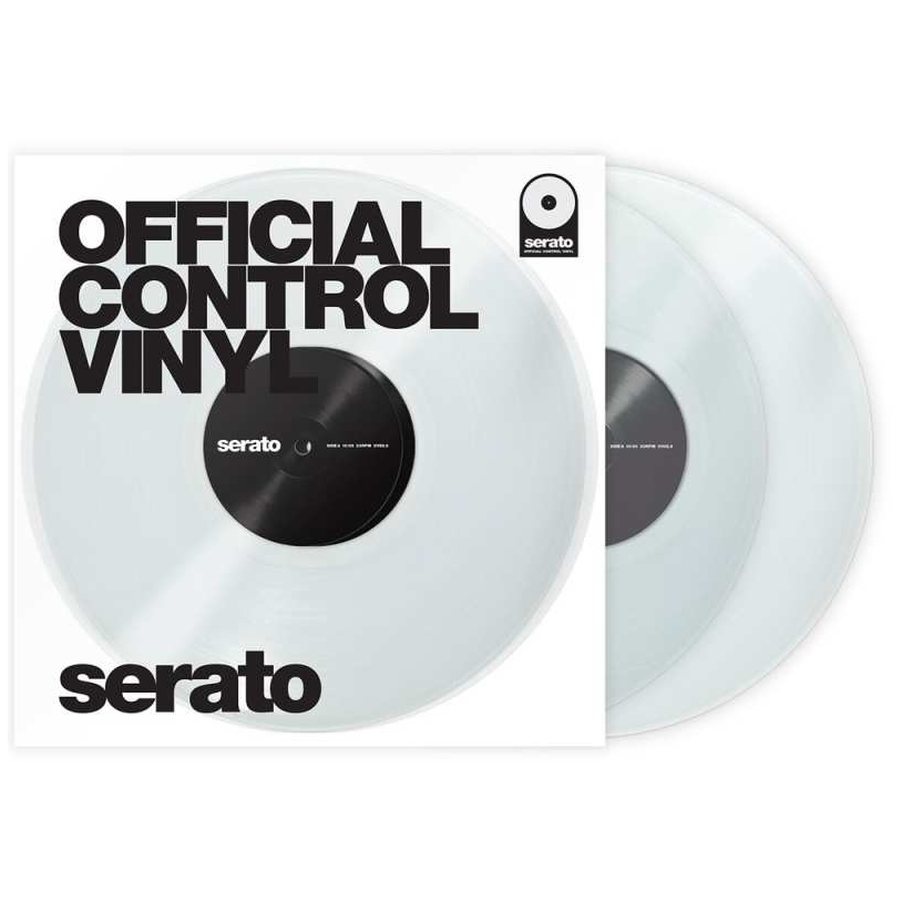 Serato Control-Vinyl - Performance-Serie - Clear - 2er Set