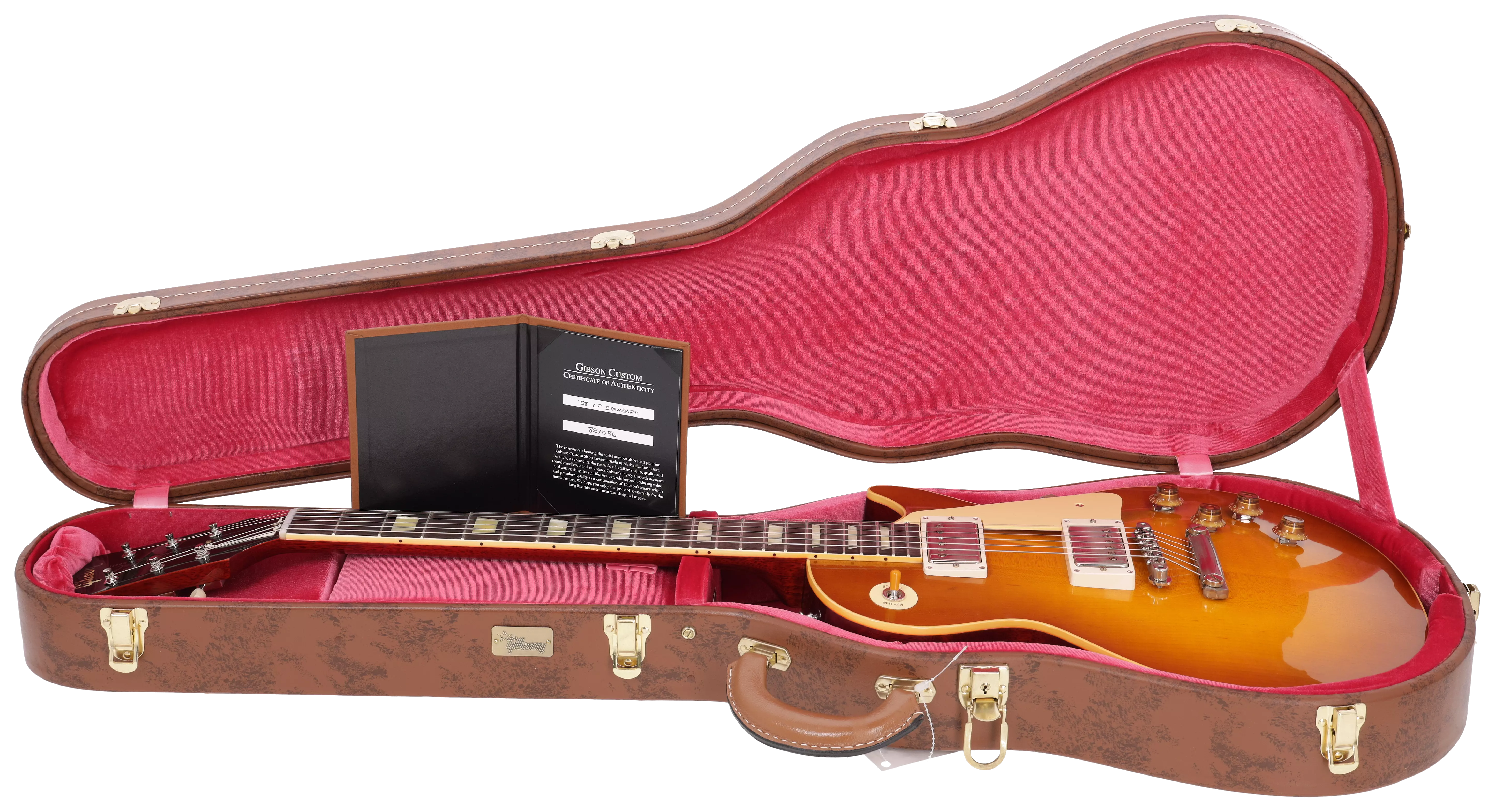 Gibson 1958 Les Paul Standard Reissue VOS Lemon Burst # 17