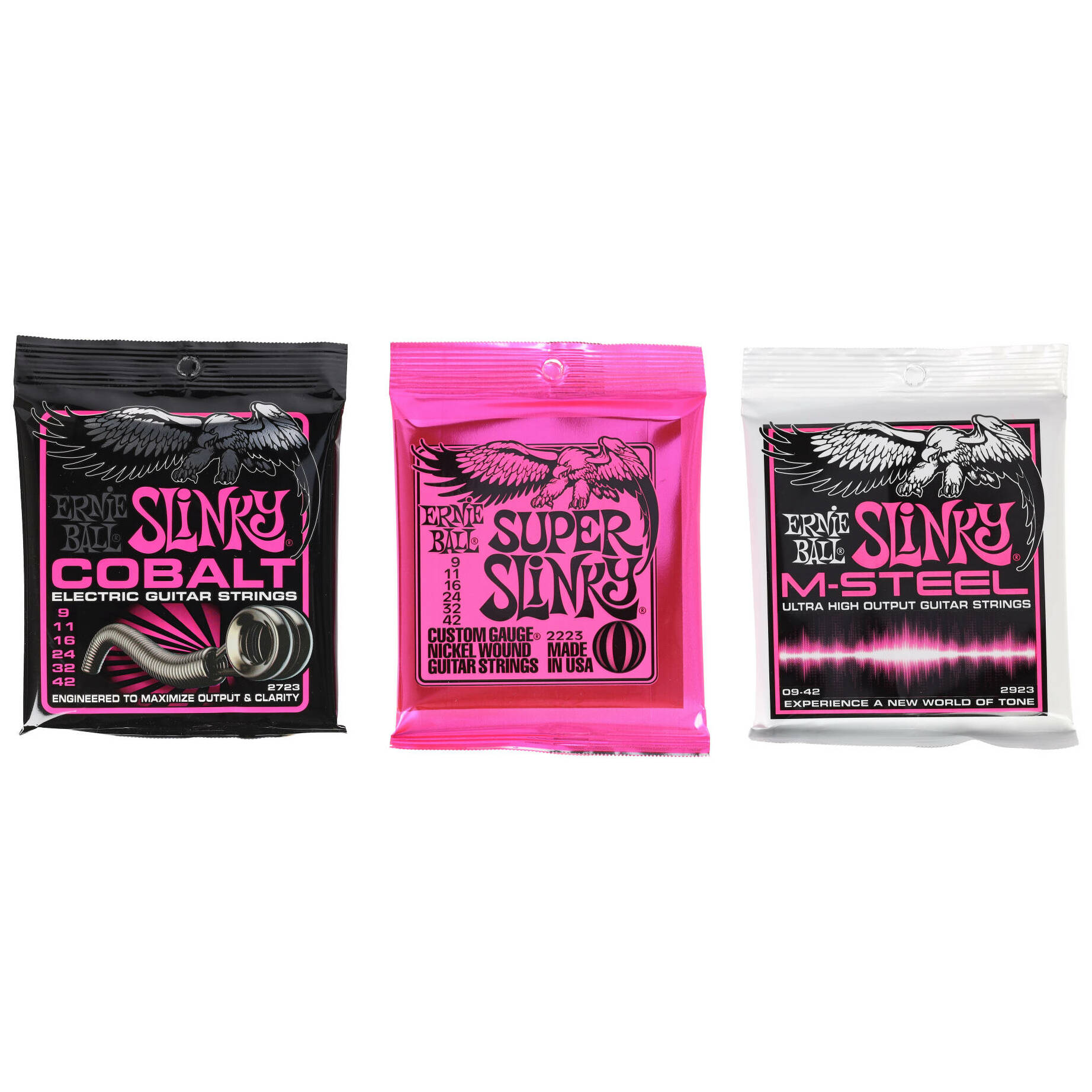 Ernie Ball 3333 - Super Slinky Tone 3er Pack | 009-042 1
