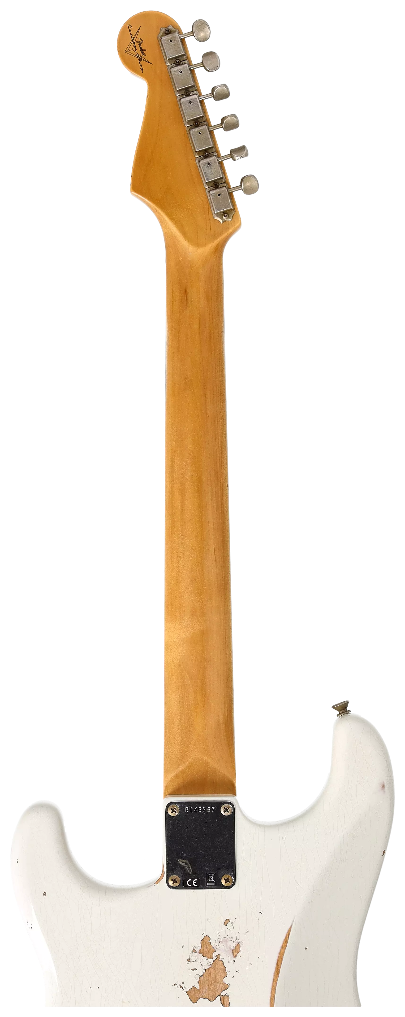 Fender Custom Shop 1960 Stratocaster Relic RW HSS FR OLW #R145267 10