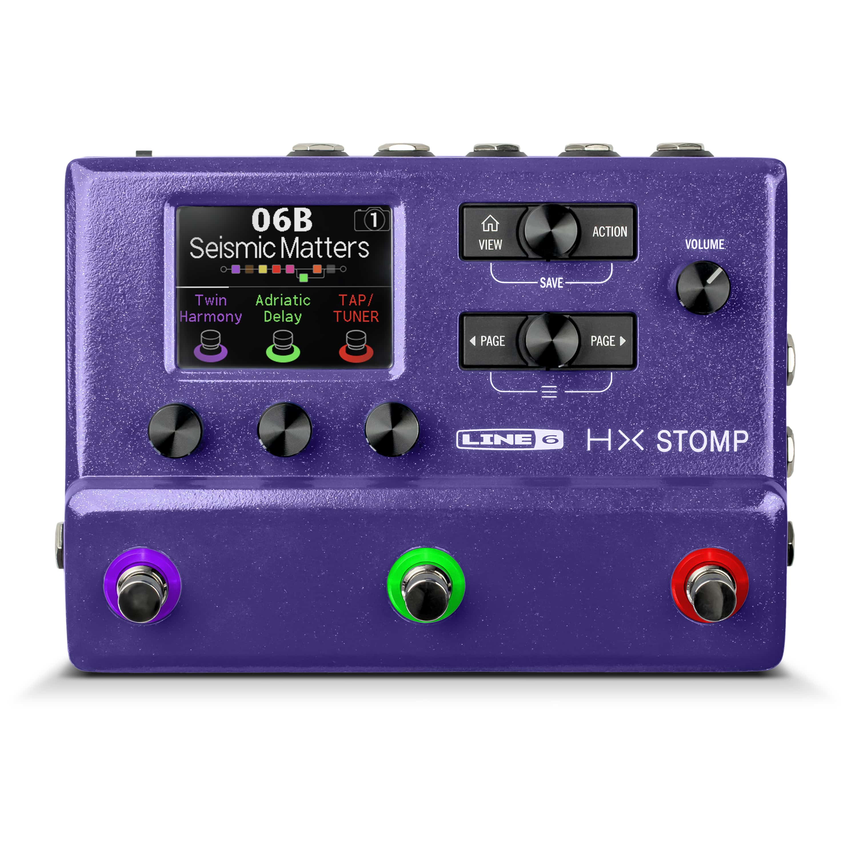Line 6 HX Stomp Purple LTD