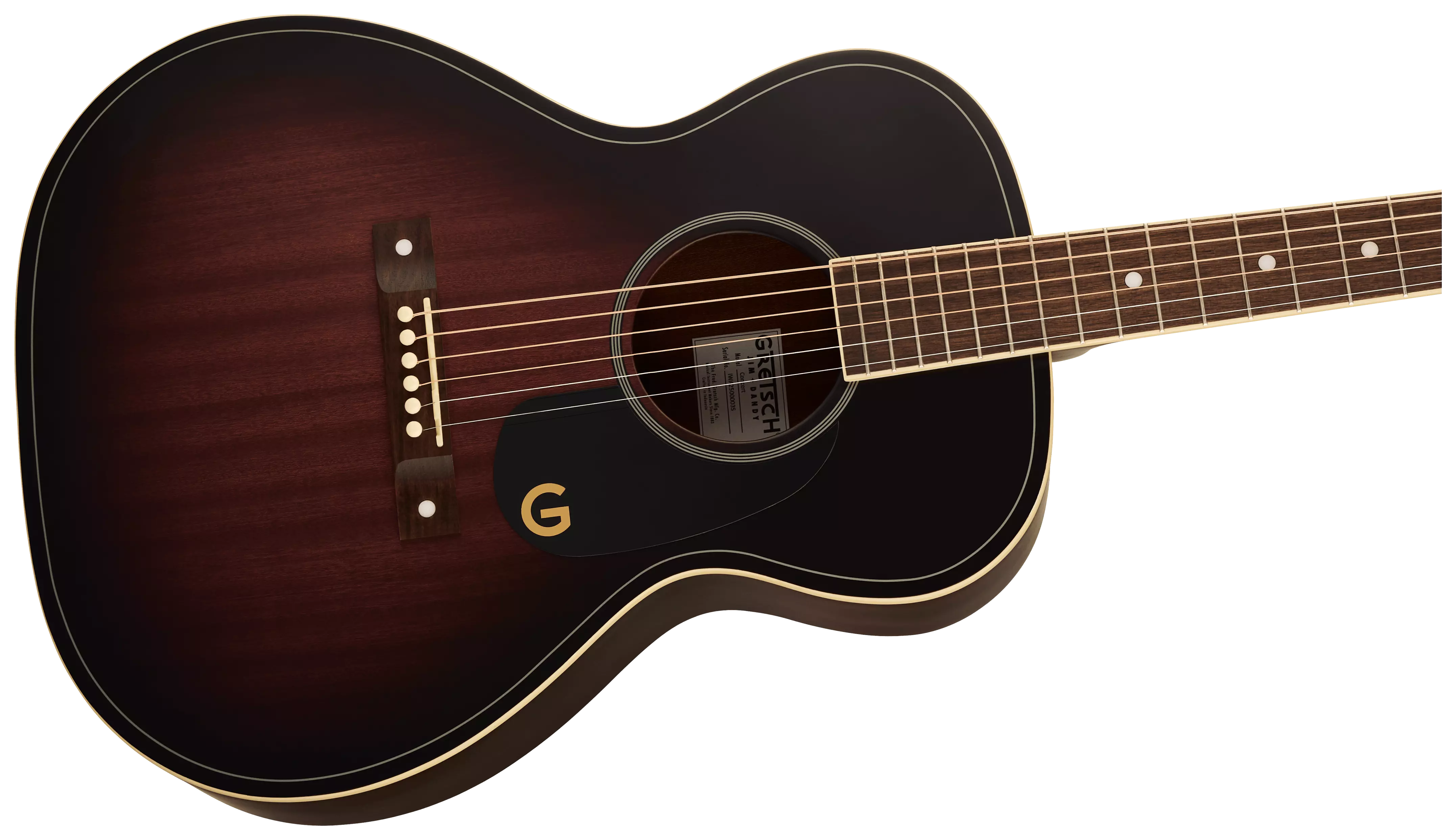 Gretsch Jim Dandy Concert MAH WPG DP CHRY BRST 2