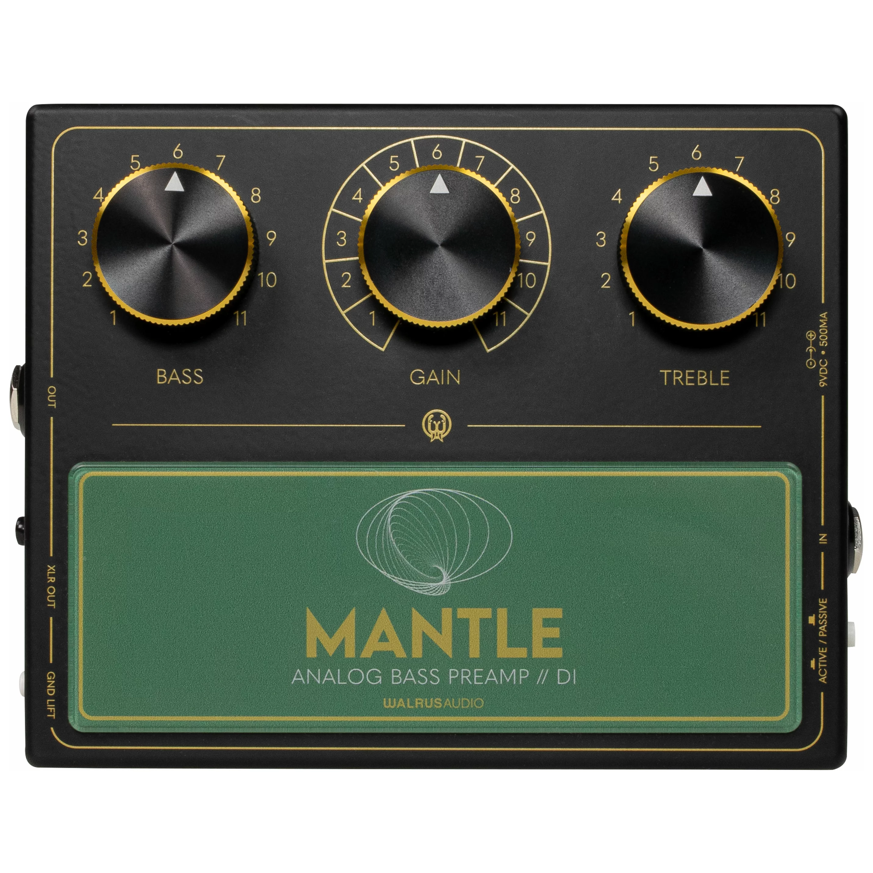 Walrus Audio Mantle Bass Pre-Amp DI FX Pedal 2
