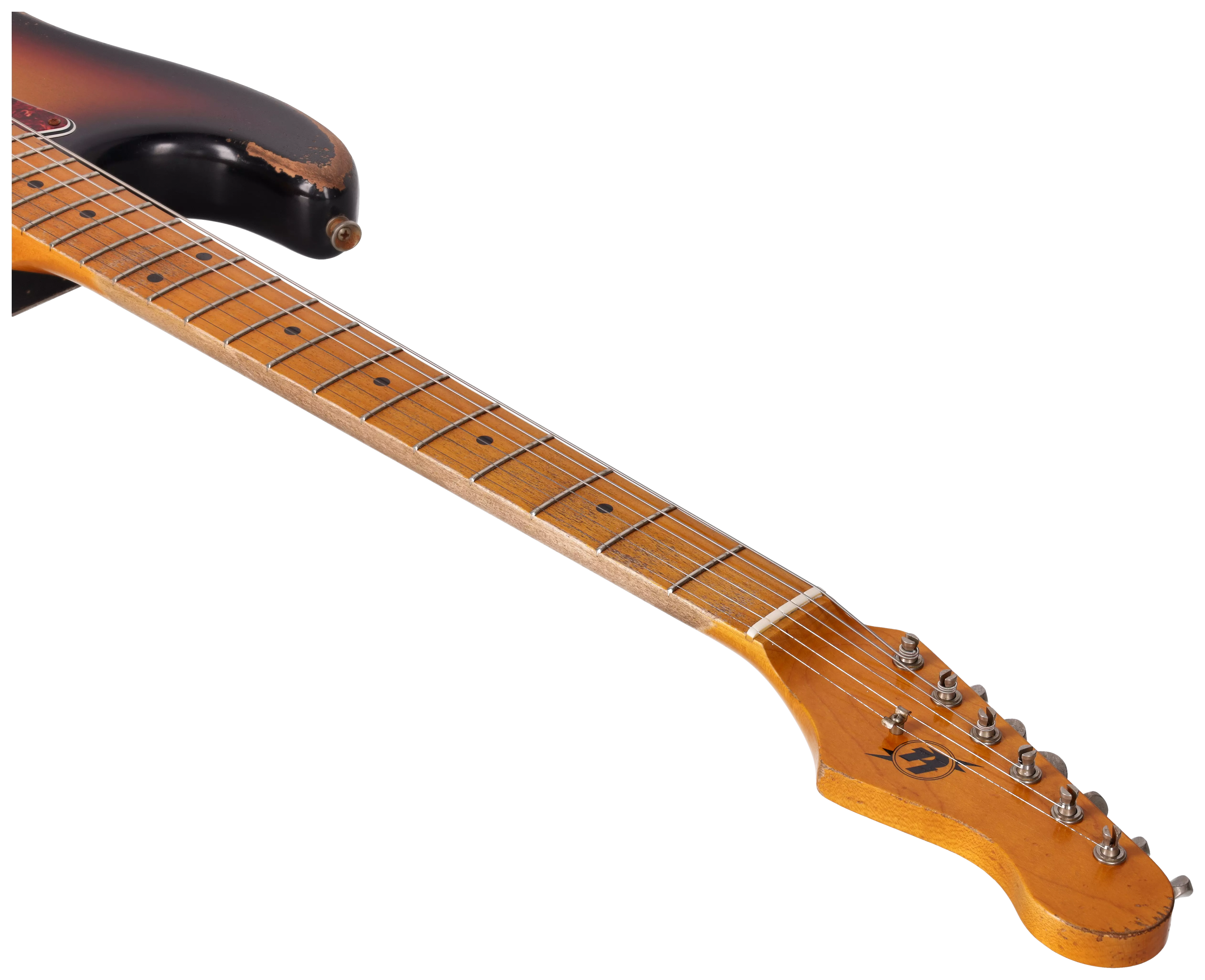 Rock N Roll Relics Blackmore Model HSS 3TS Heavy Aged #3 13