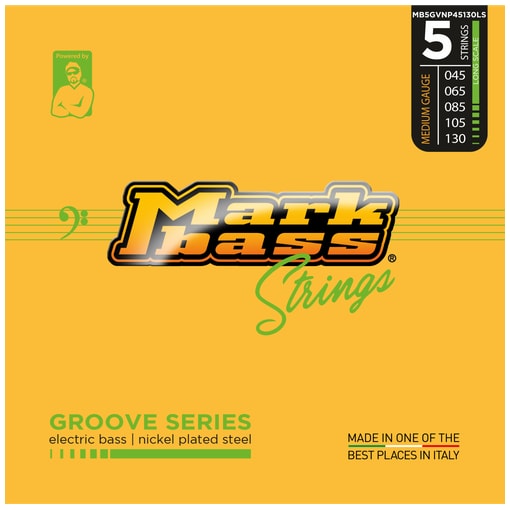 Markbass 5s Groove Nickel Plated Steel Basssaiten 45-130