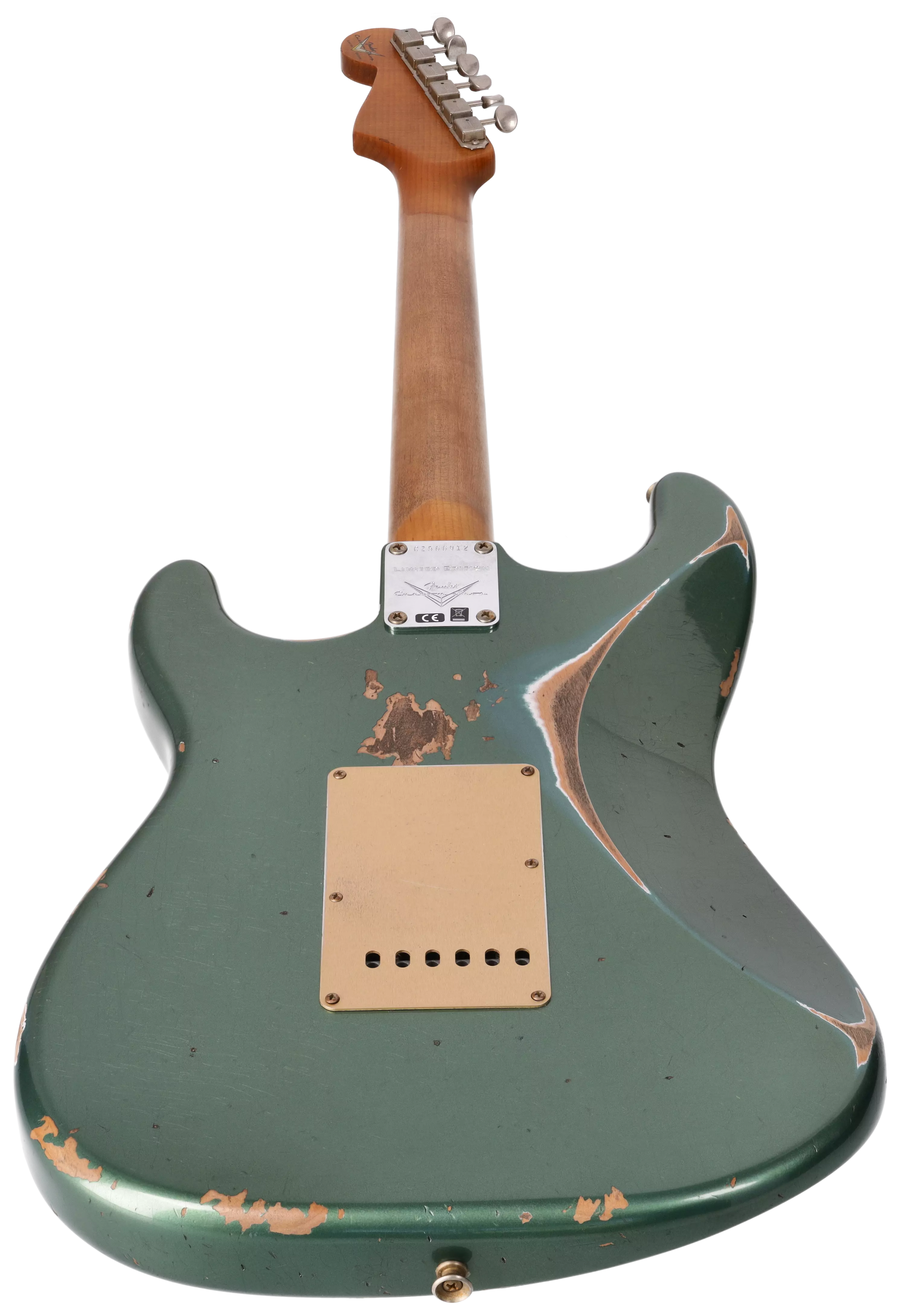 Fender Custom Shop 1959 Stratocaster RW Roasted Heavy Relic Aged Sherwood Green Metallic #1 7
