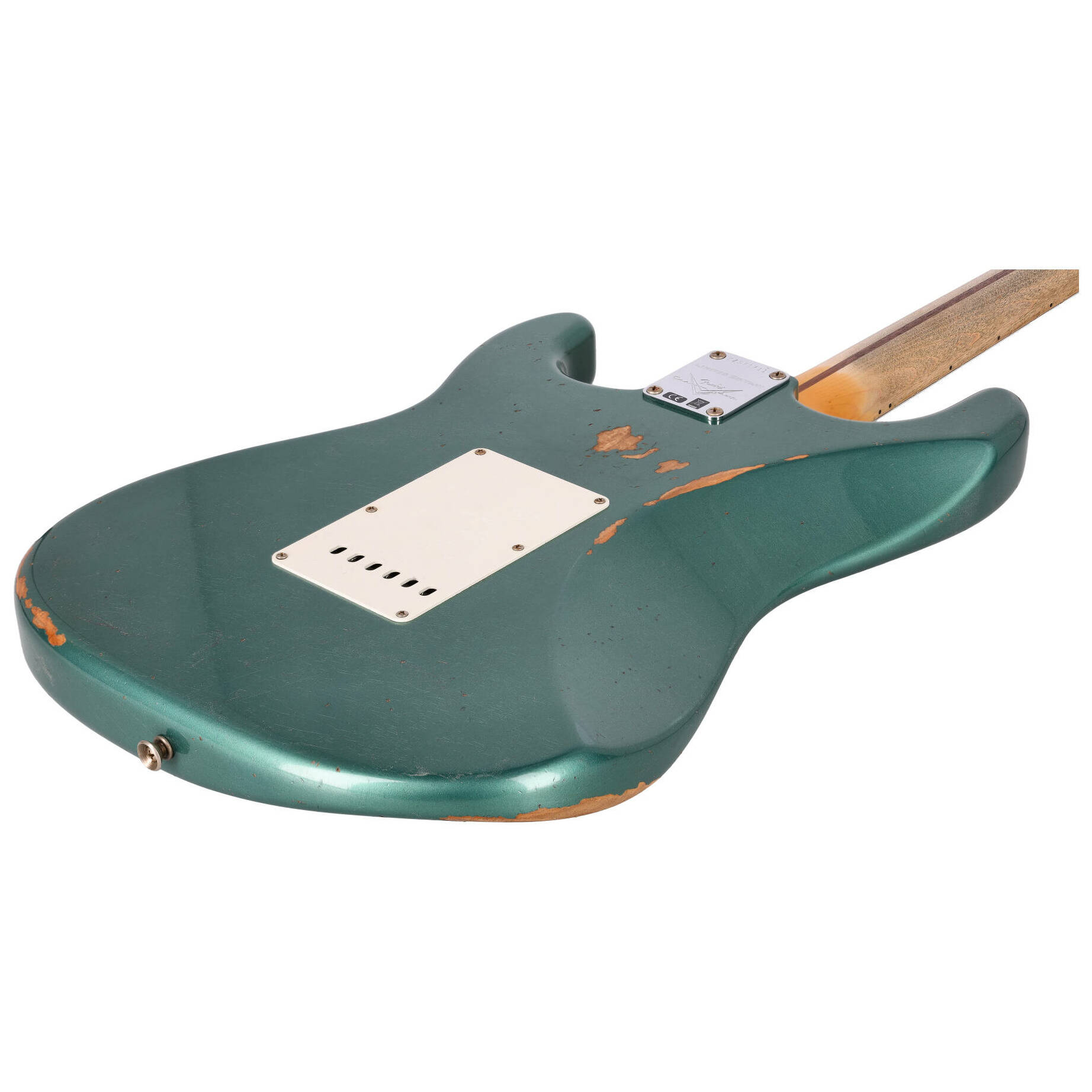 Fender LTD Custom Shop 57 Stratocaster Relic Faded Aged Sherwood Green Metallic 11