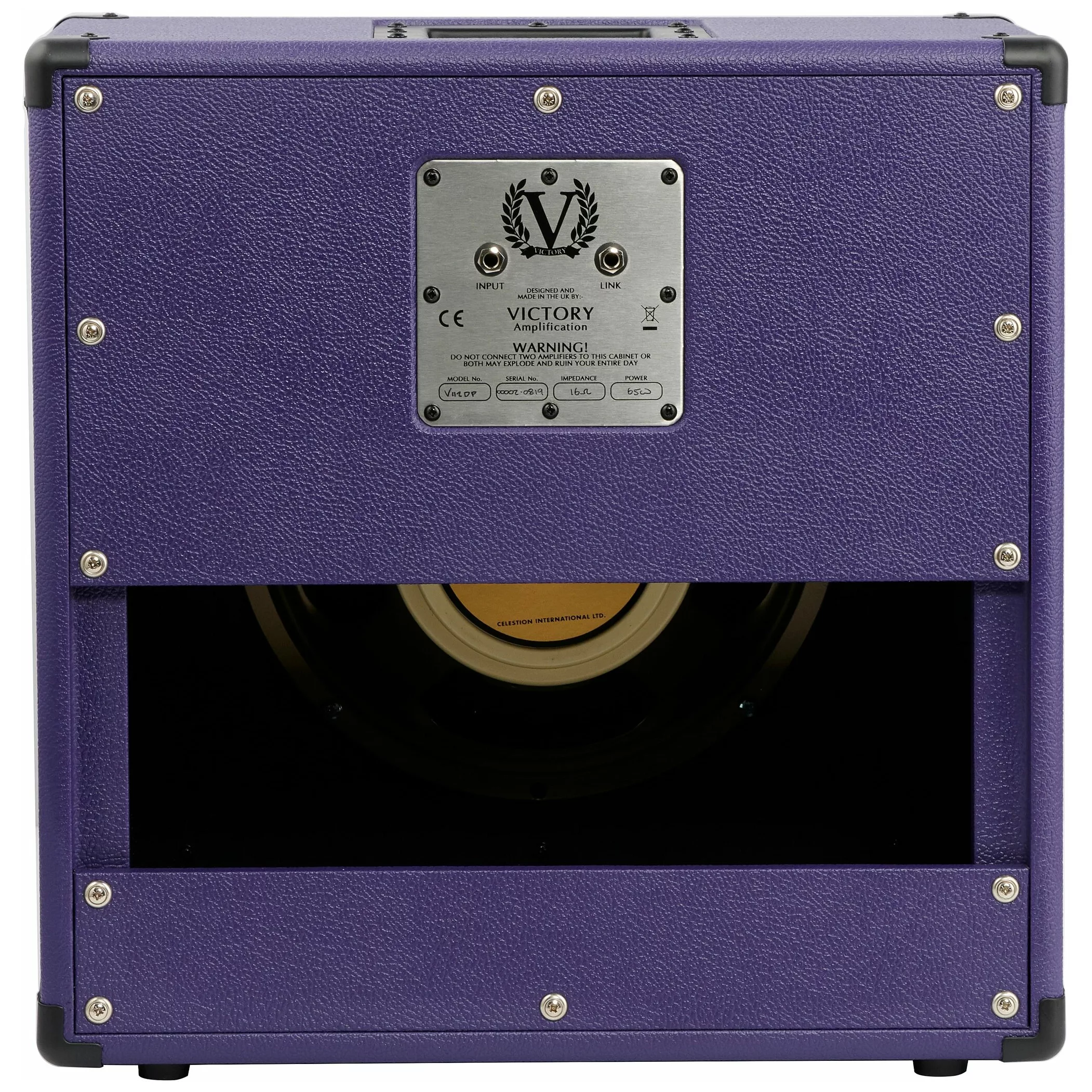 Victory Amps Ltd Deputy 112 Cabinet Purple 3