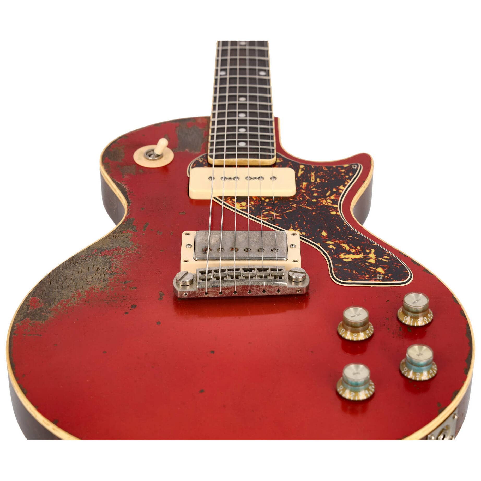 Rock N Roll Relics Thunders II SC Candy Apple Red Heavy Aged 4