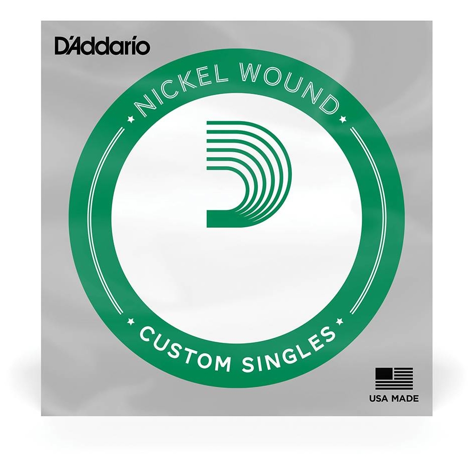 D’Addario NW030 Nickel Wound Electric Guitar Single String, .030