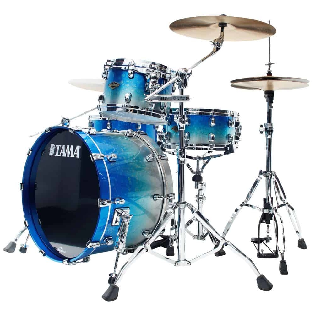 Tama - Tama WBS32RZSMBI Starclassic Walnut Birch - Molten Blue Ice Fade - 2