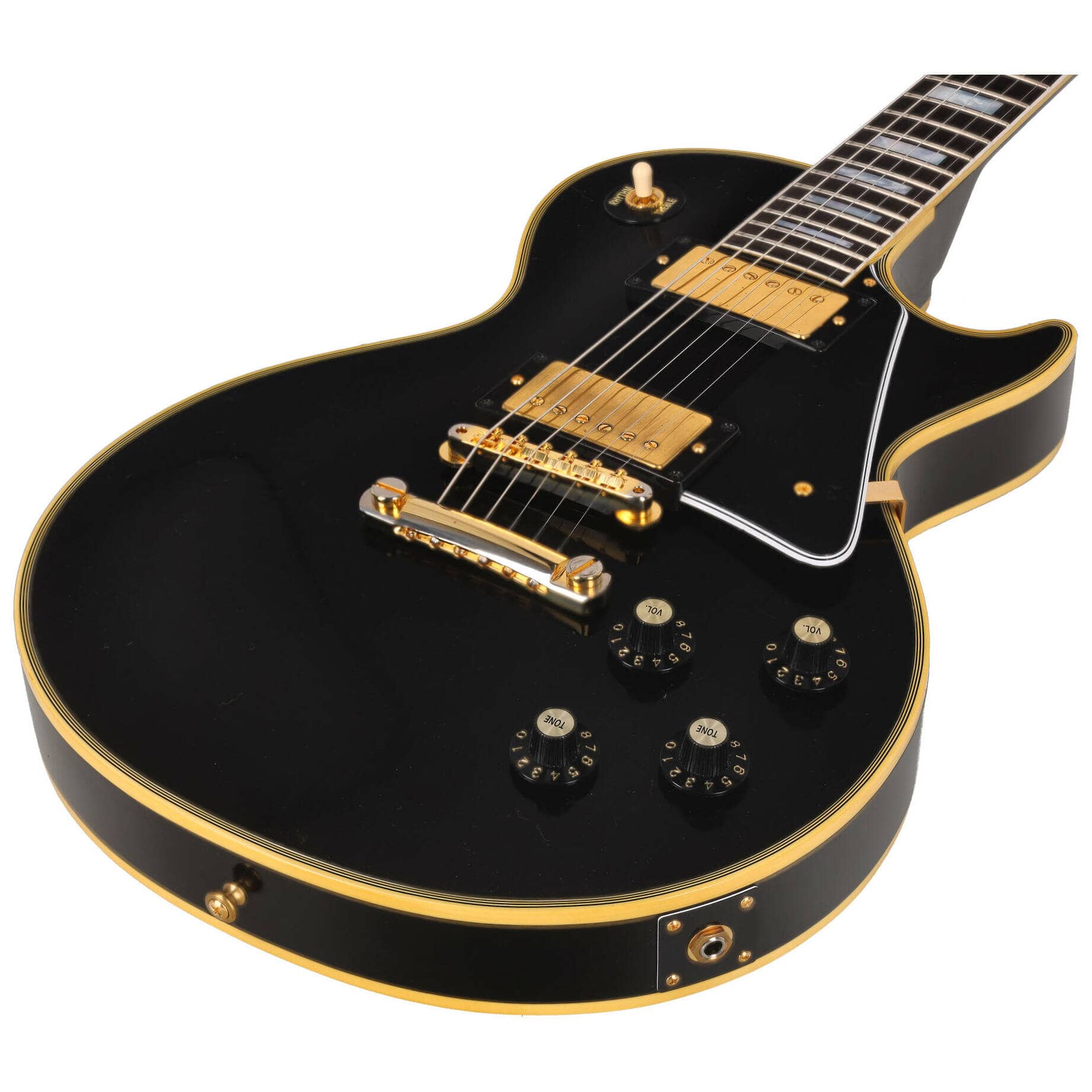 Gibson 1968 Les Paul Custom Reissue Ultra Light Aged Ebony Murphy Lab 7