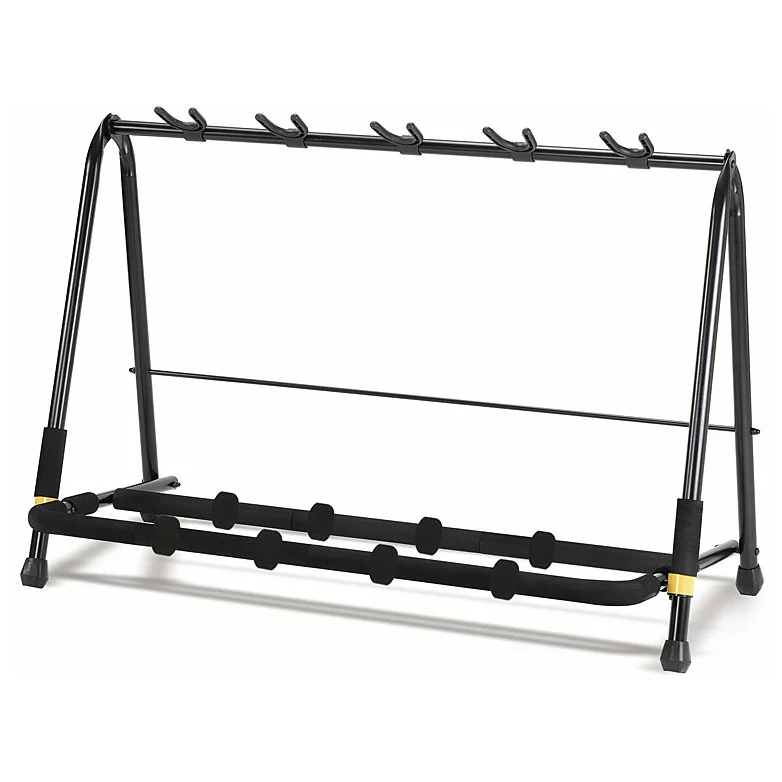 Hercules HCGS-525B Guitar Rack, foldable, for 5 instruments